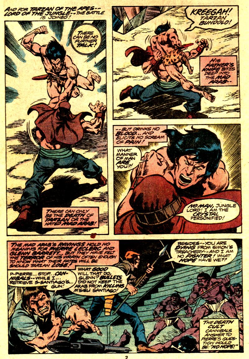 Read online Tarzan (1977) comic -  Issue #23 - 3