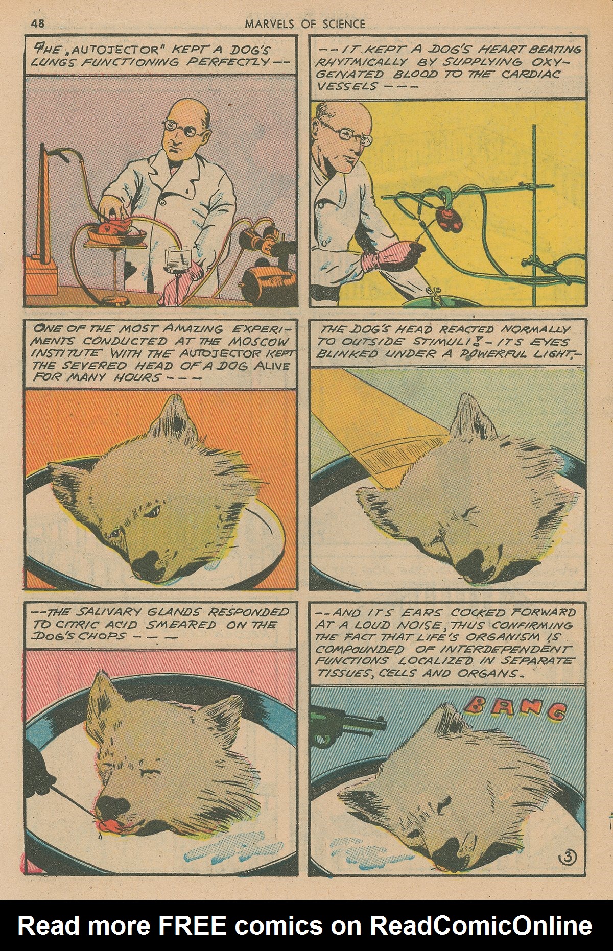 Read online Marvels Of Science comic -  Issue #1 - 50