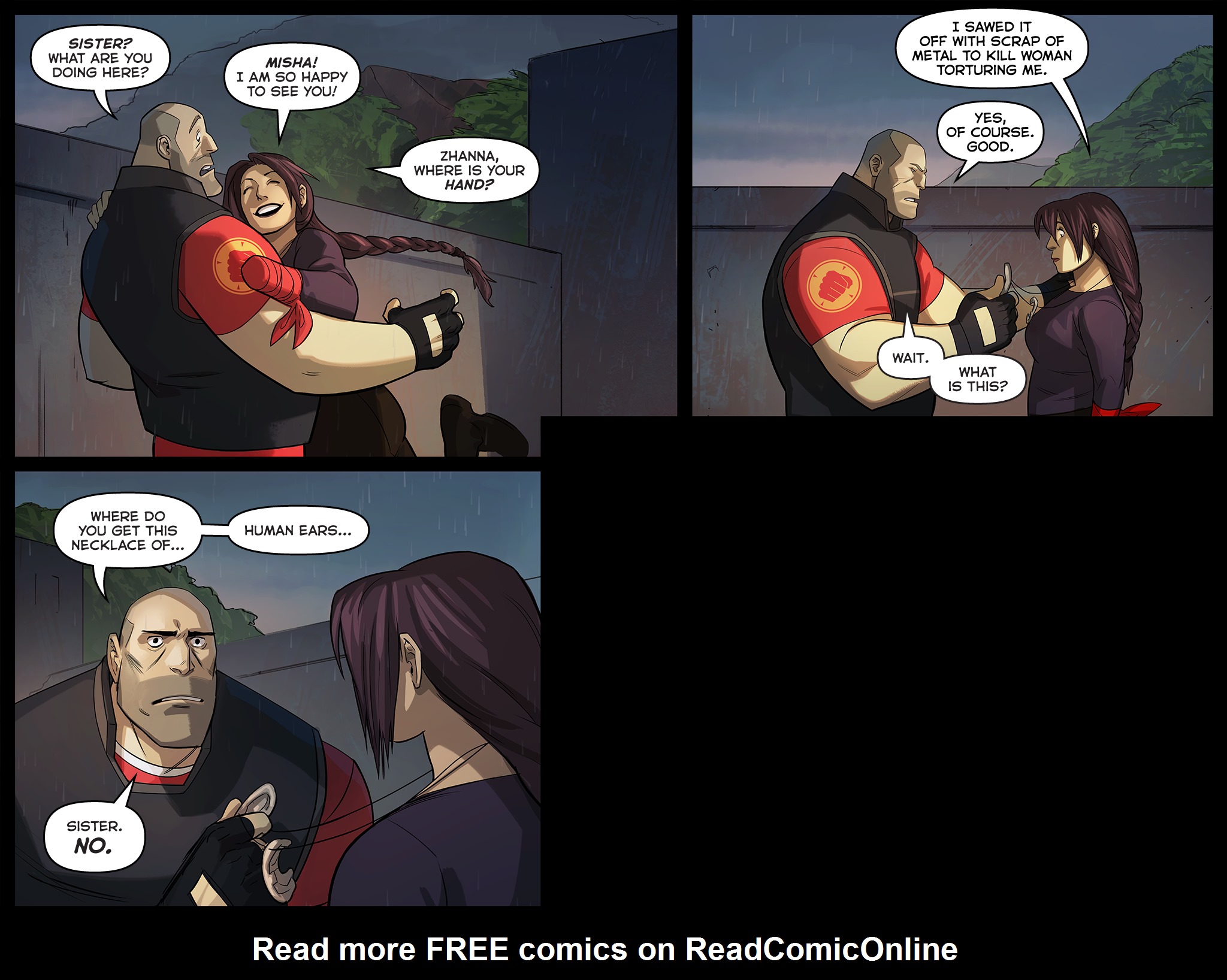 Read online Team Fortress 2 comic -  Issue #6 - 34