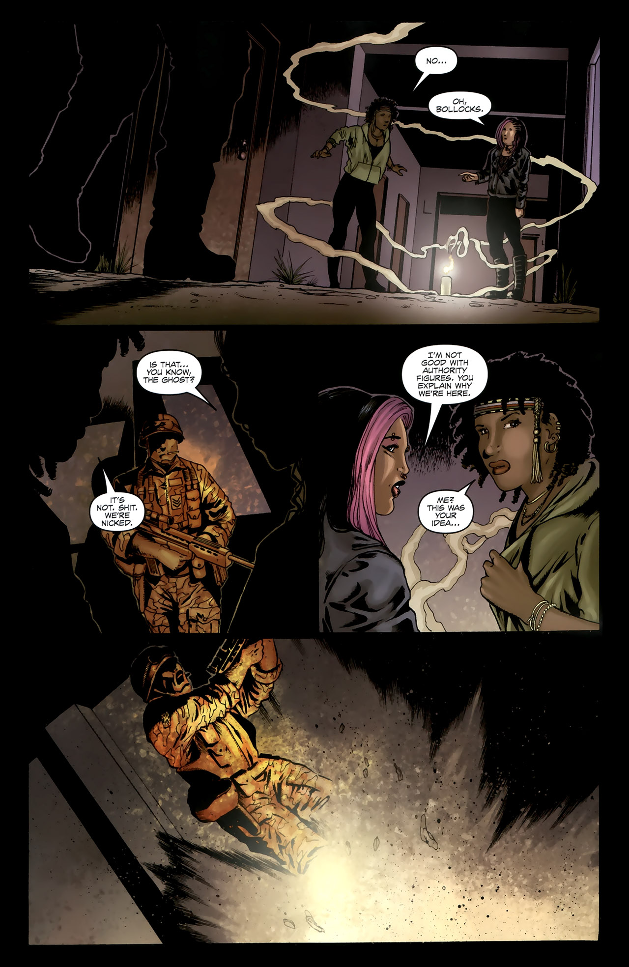 Read online Gravel comic -  Issue #16 - 12