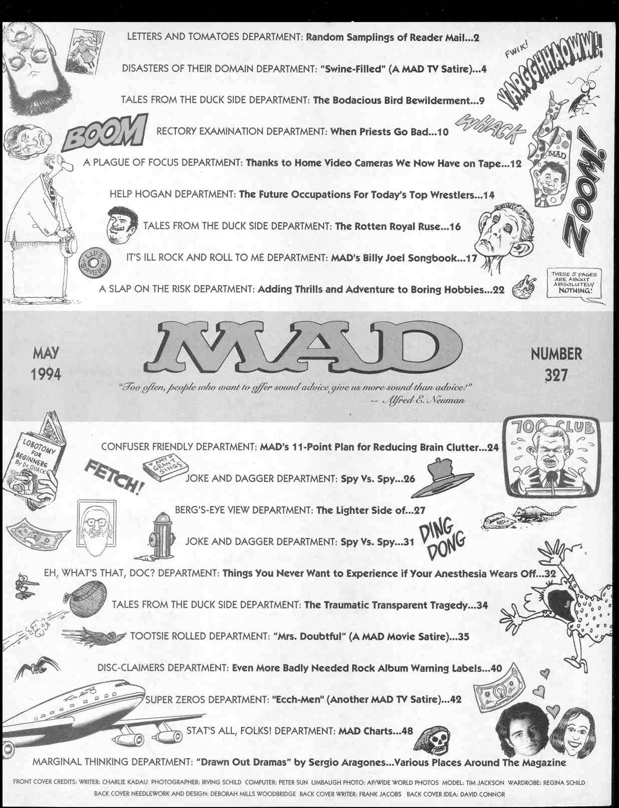 Read online MAD comic -  Issue #327 - 3