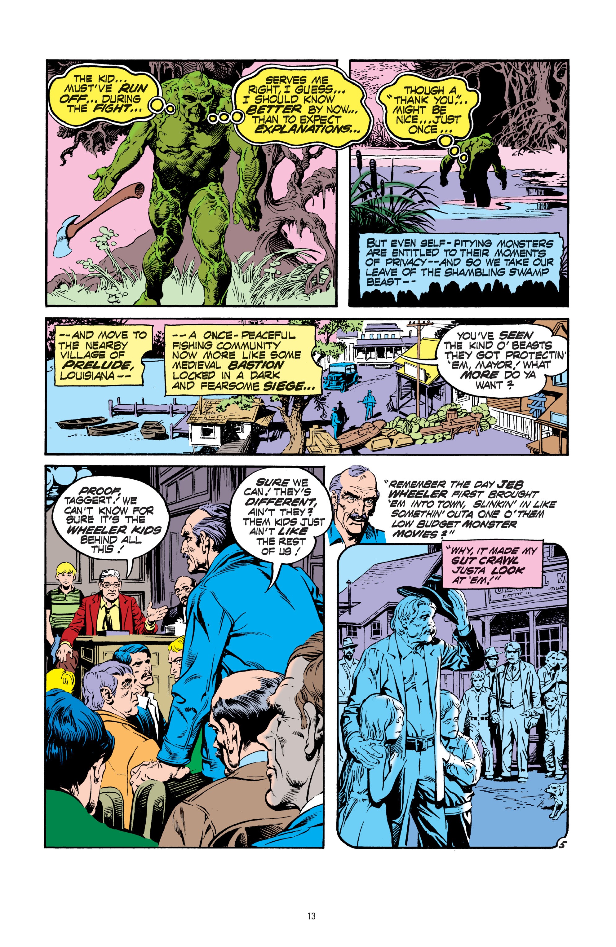 Read online Swamp Thing: The Bronze Age comic -  Issue # TPB 2 (Part 1) - 10