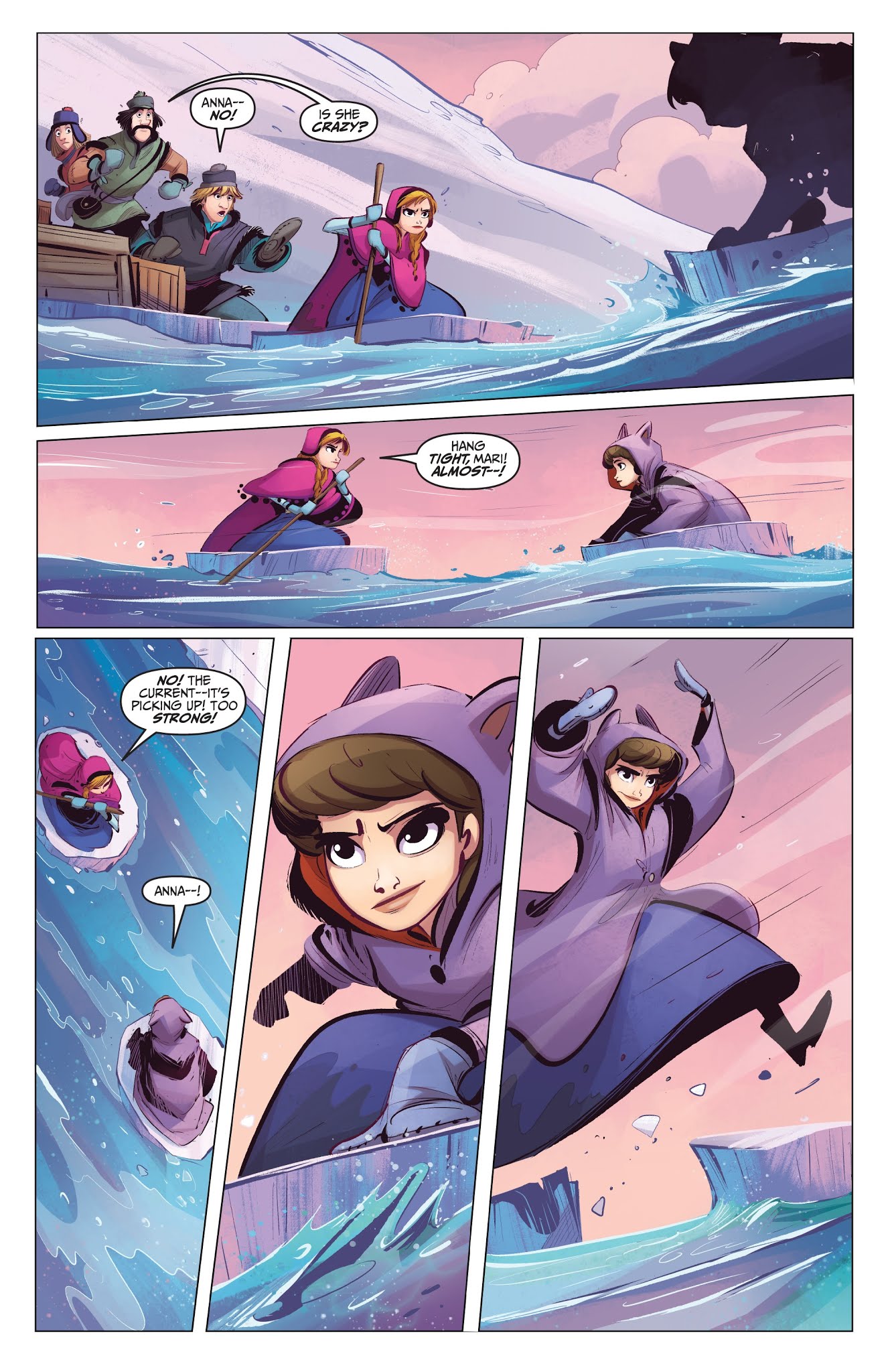 Read online Disney Frozen: Breaking Boundaries comic -  Issue #3 - 4