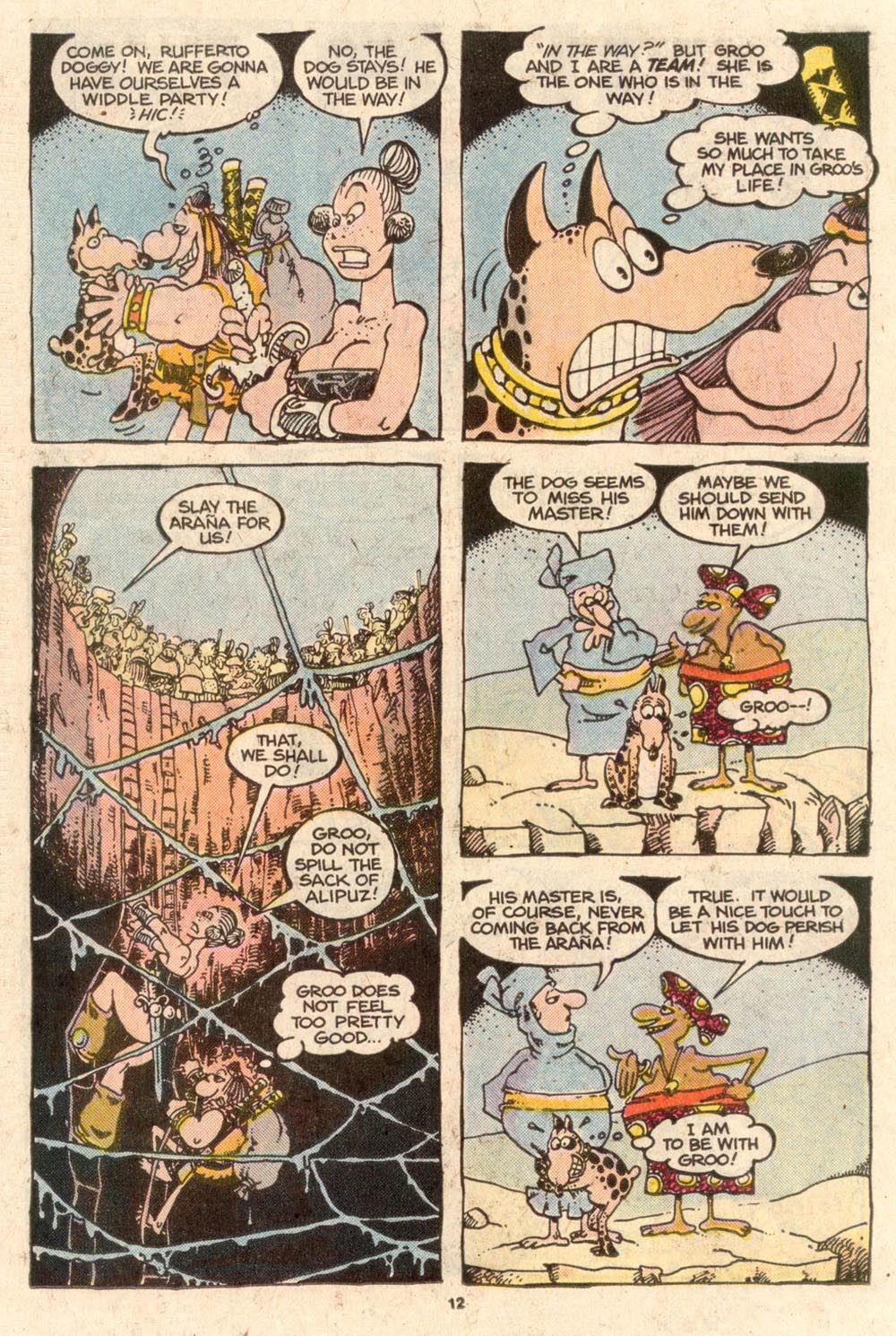Read online Sergio Aragonés Groo the Wanderer comic -  Issue #52 - 12