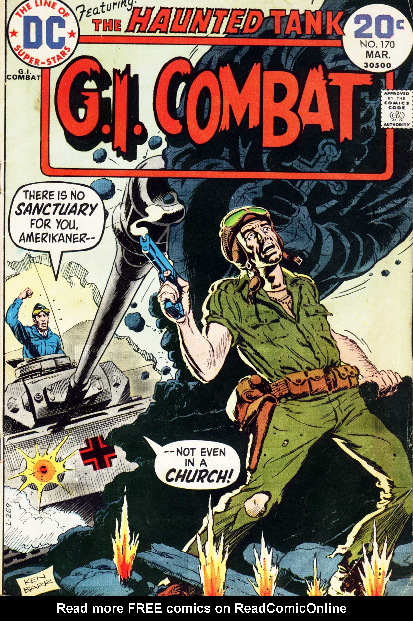 Read online G.I. Combat (1952) comic -  Issue #170 - 1