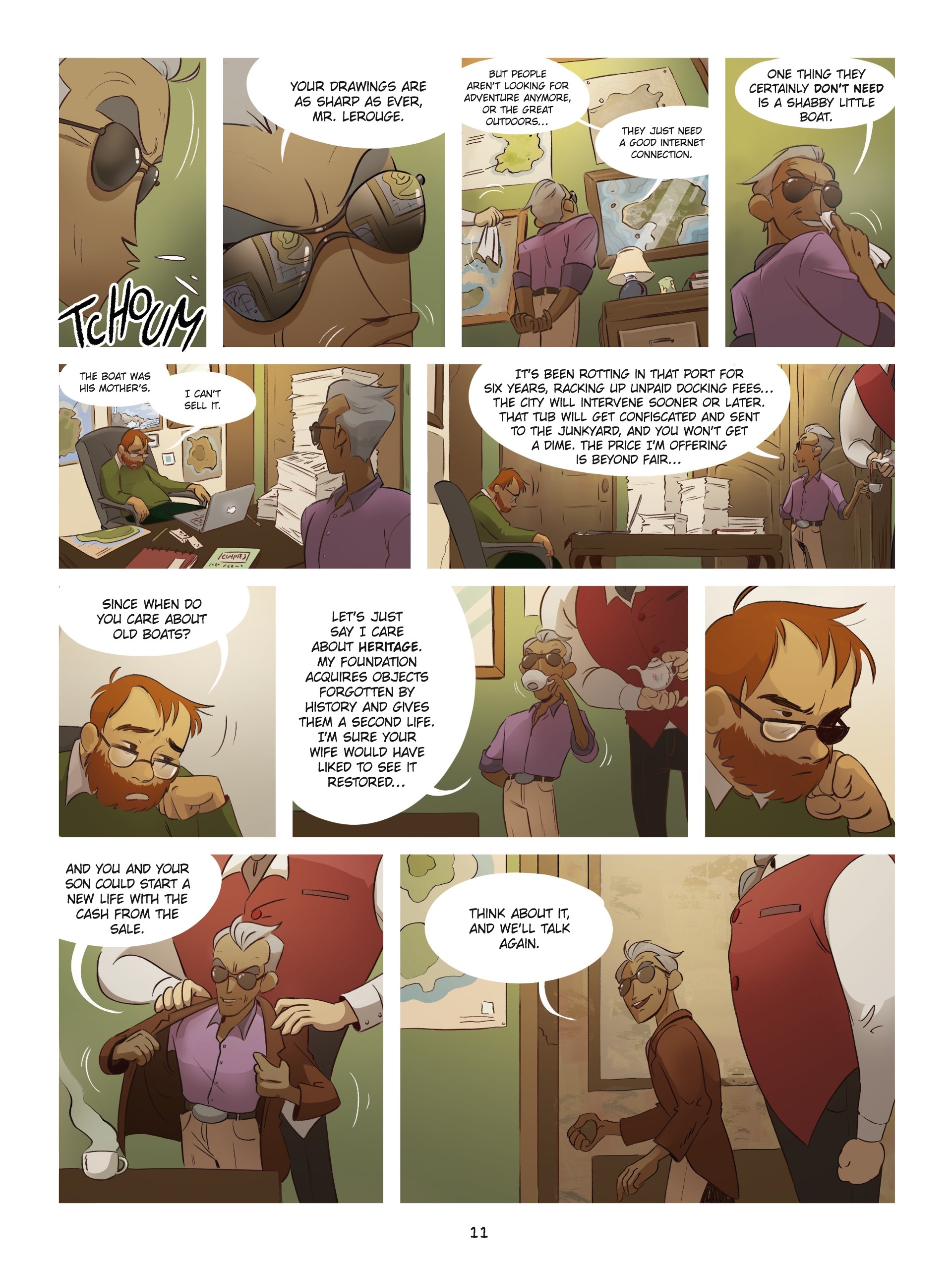 Read online Treasure: The Red Wave comic -  Issue # TPB - 11