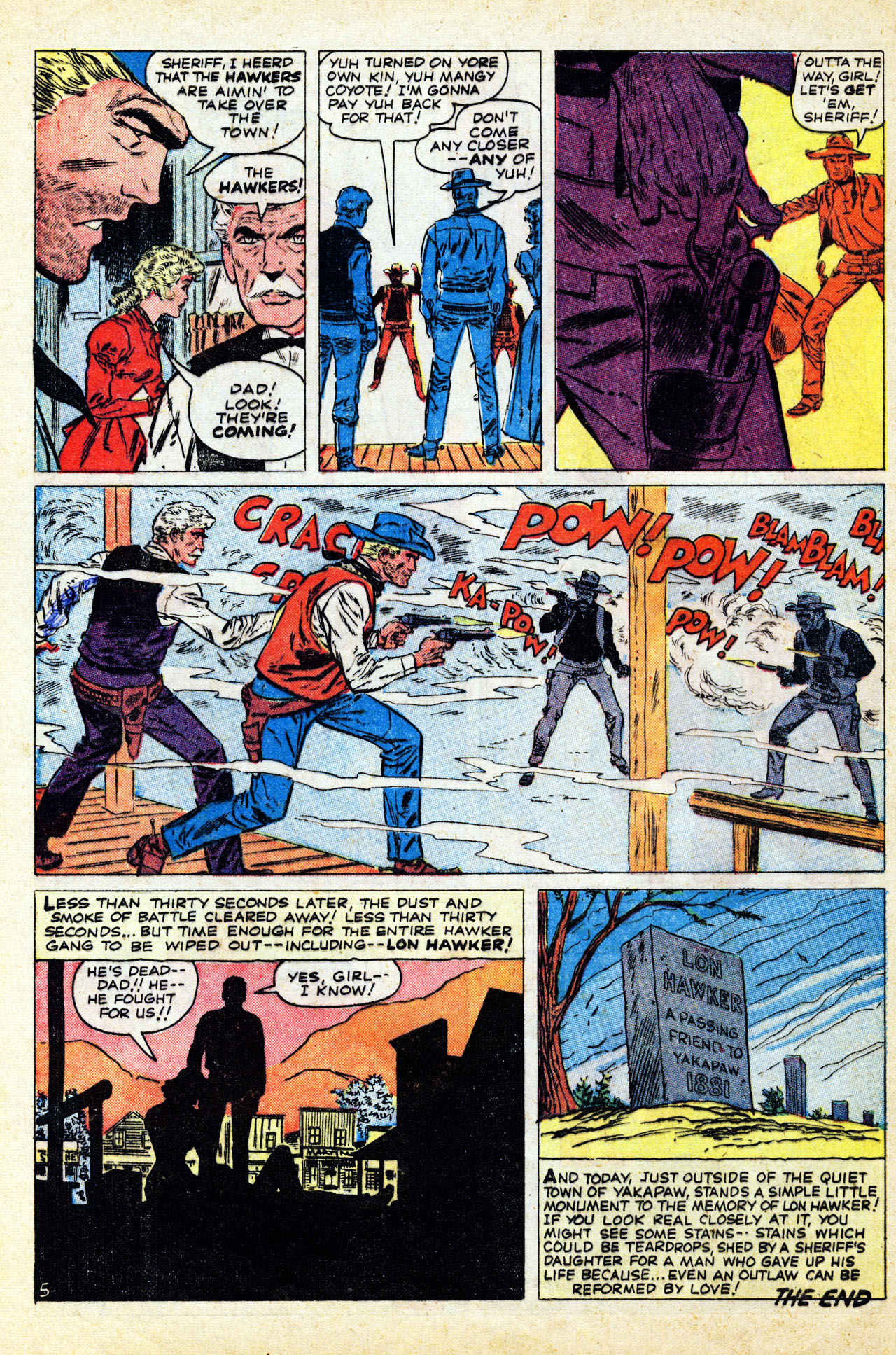 Read online Gunsmoke Western comic -  Issue #65 - 32