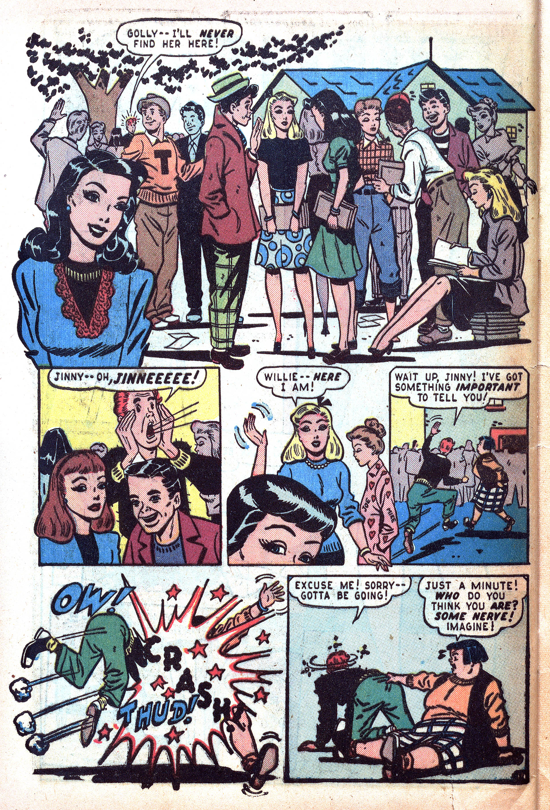 Read online Willie Comics (1946) comic -  Issue #10 - 42