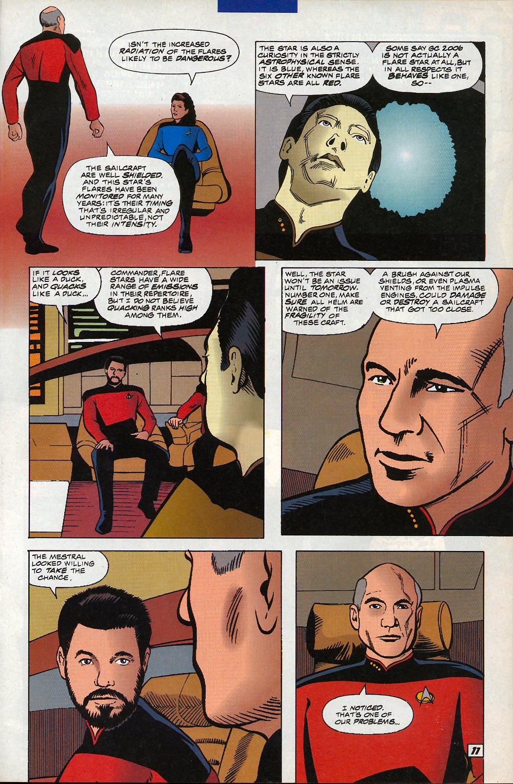 Read online Star Trek: The Next Generation - Ill Wind comic -  Issue #1 - 11