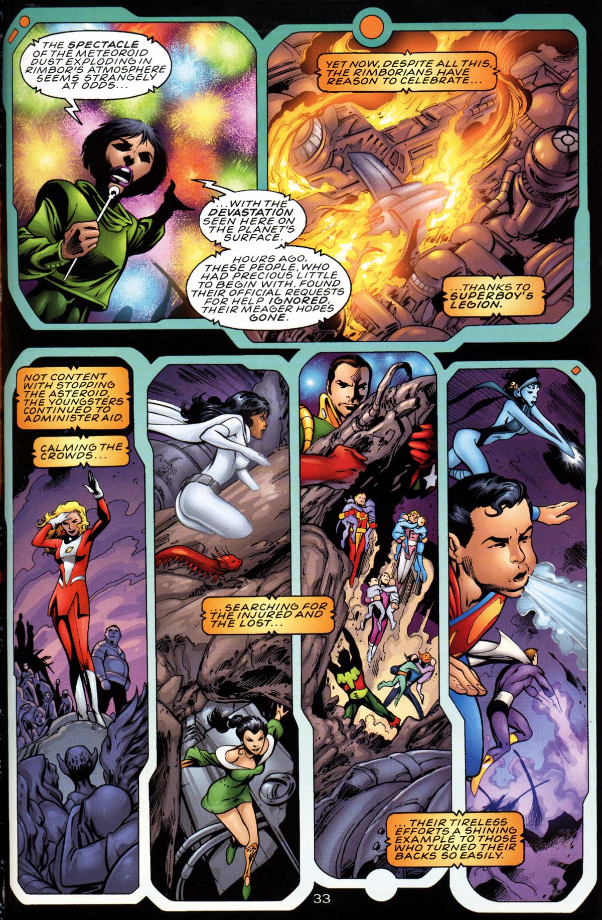 Read online Superboy's Legion comic -  Issue #1 - 35