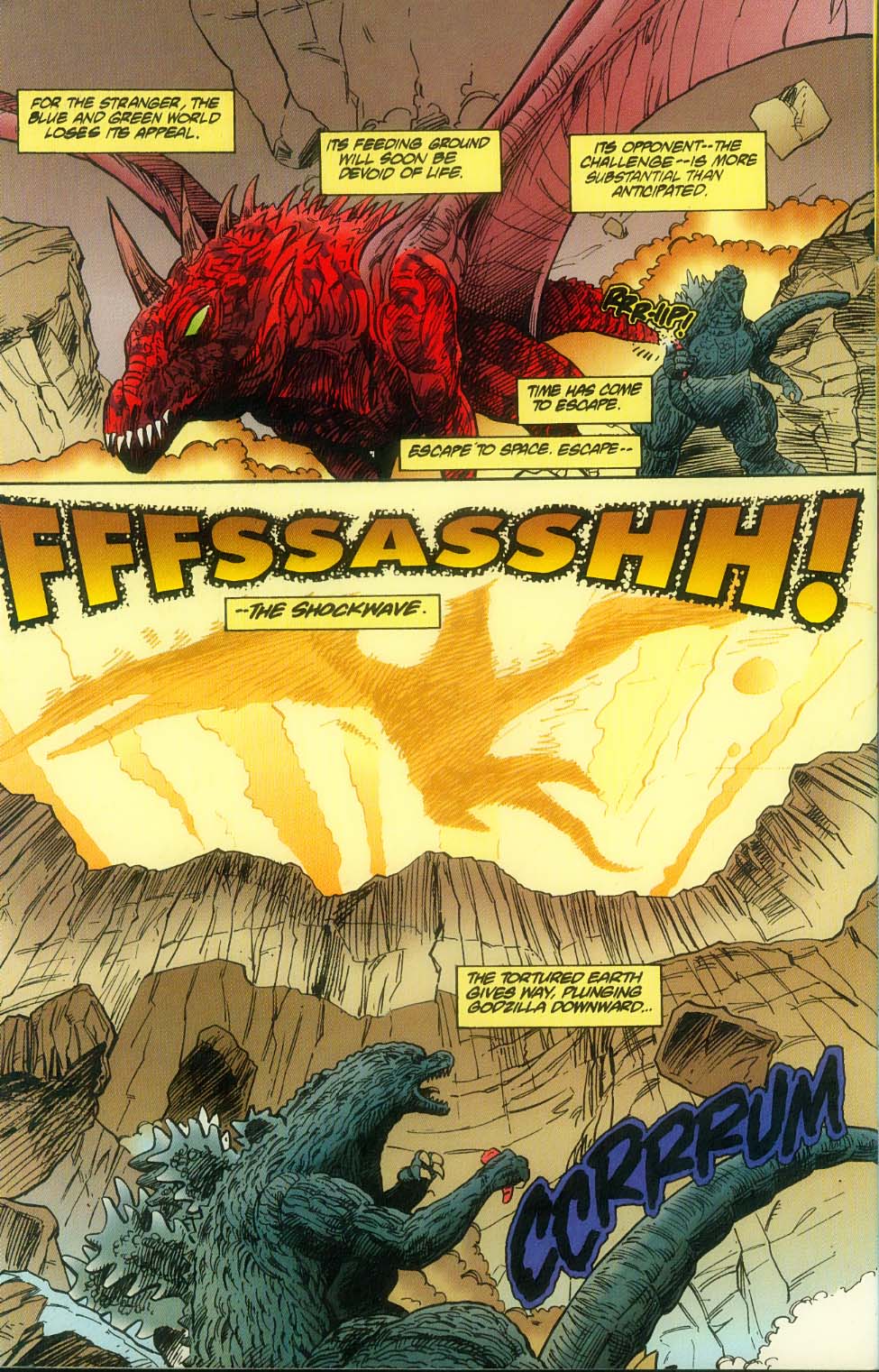 Read online Godzilla (1995) comic -  Issue #16 - 26