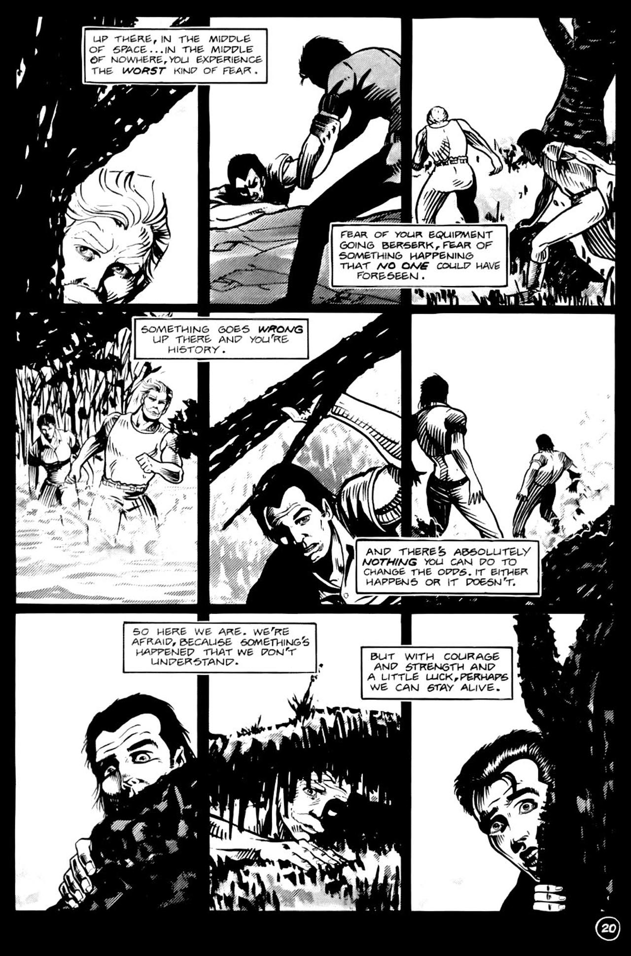 Read online Planet of the Apes (1990) comic -  Issue #14 - 22