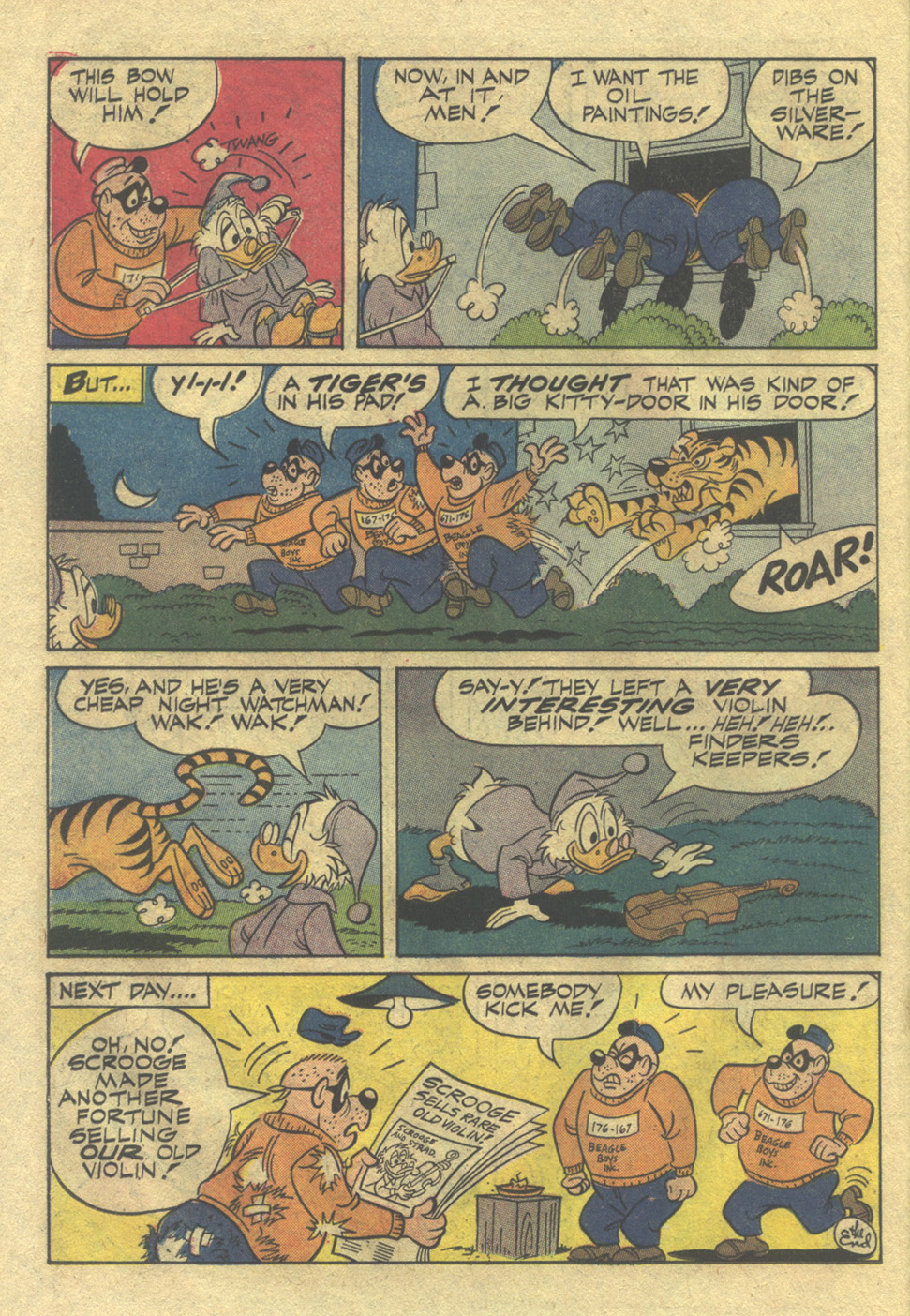 Read online Walt Disney THE BEAGLE BOYS comic -  Issue #13 - 22