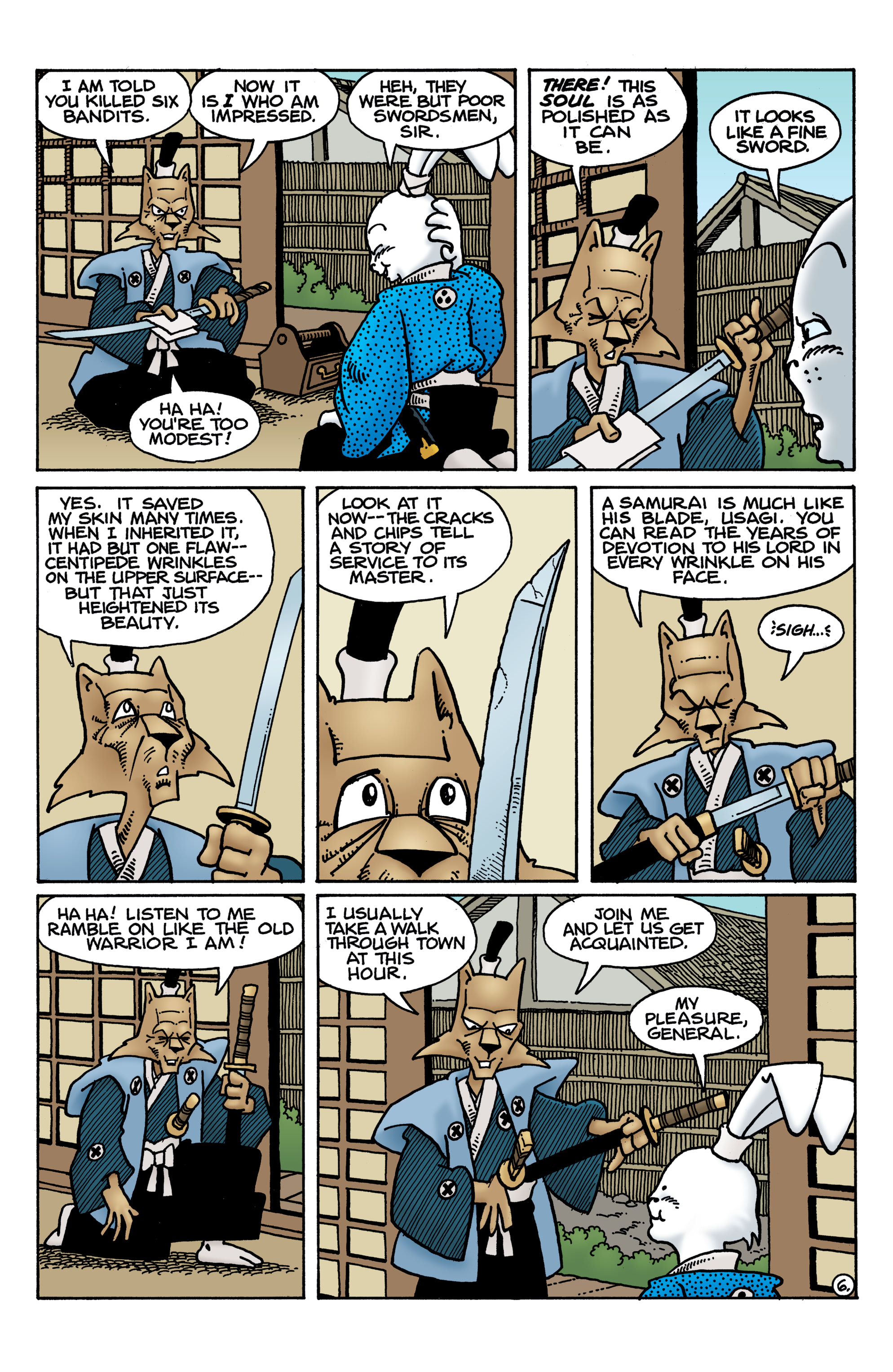 Read online Usagi Yojimbo: Lone Goat and Kid comic -  Issue #5 - 8