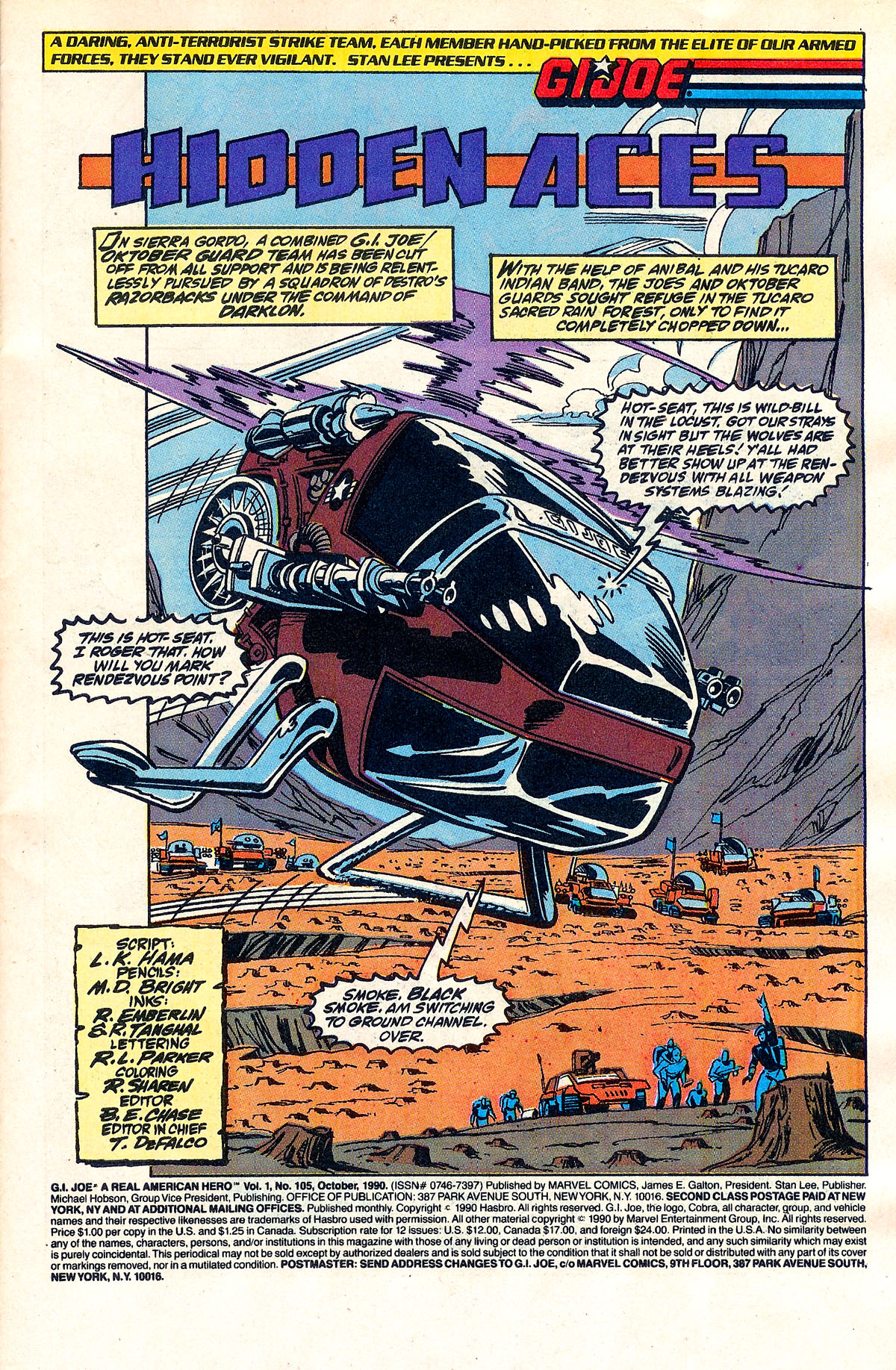 Read online G.I. Joe: A Real American Hero comic -  Issue #105 - 2