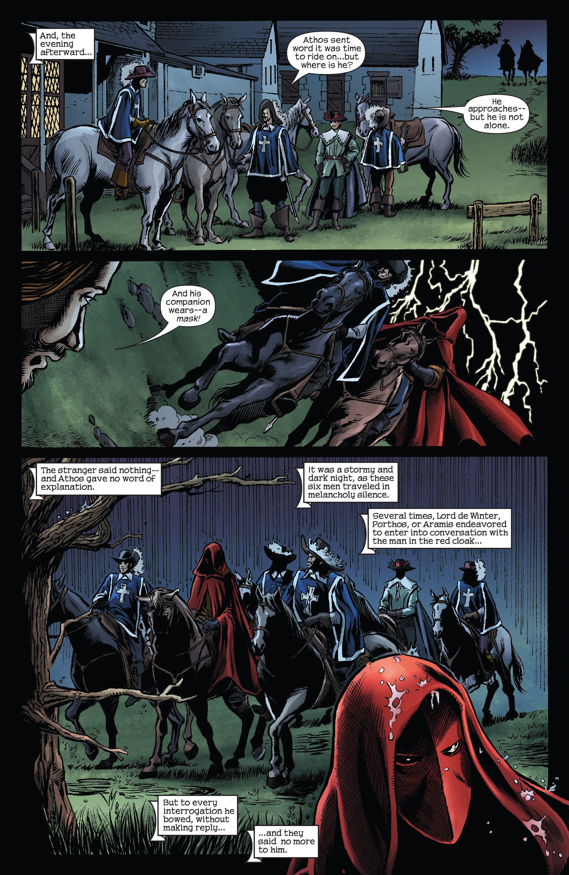 Read online Marvel Illustrated: The Three Musketeers comic -  Issue #6 - 5
