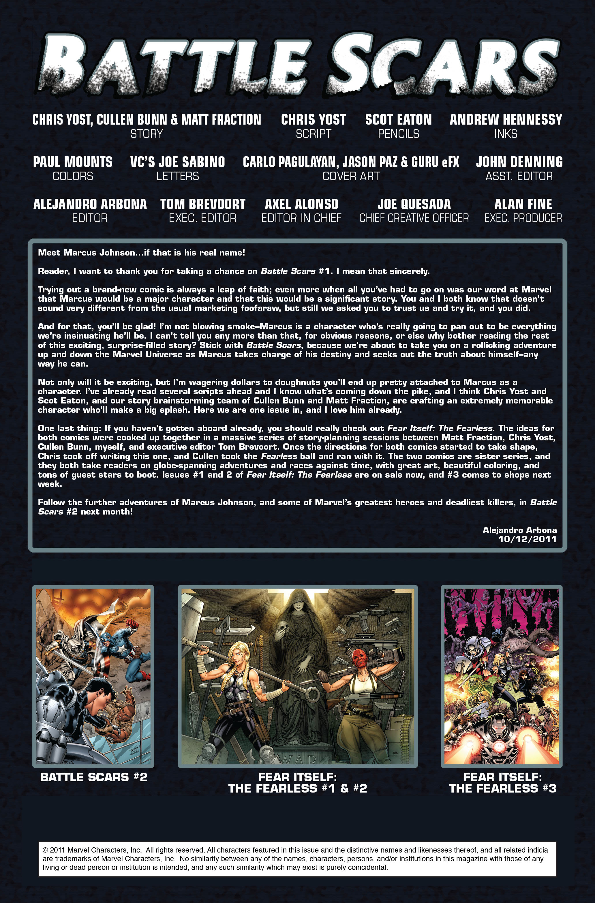 Read online Battle Scars comic -  Issue # _TPB - 22