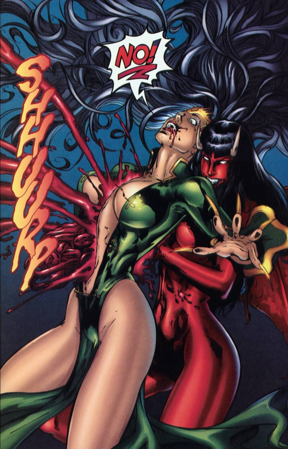 Read online Purgatori vs. Vampirella comic -  Issue # Full - 23