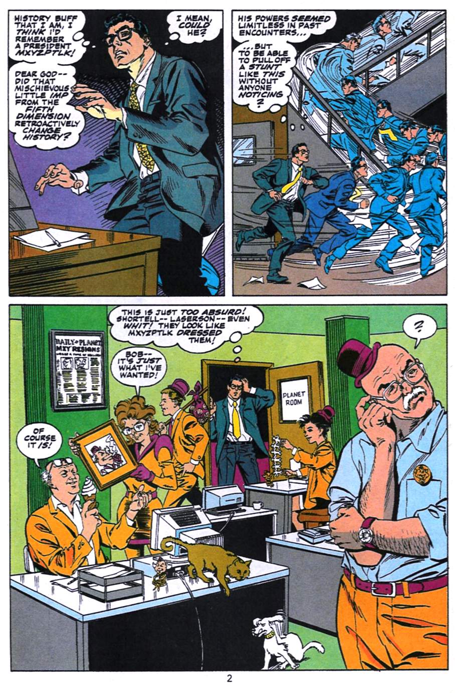 Read online Adventures of Superman (1987) comic -  Issue #496 - 3