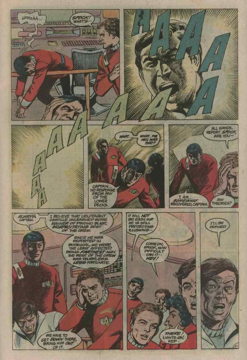 Read online Star Trek (1984) comic -  Issue #51 - 22