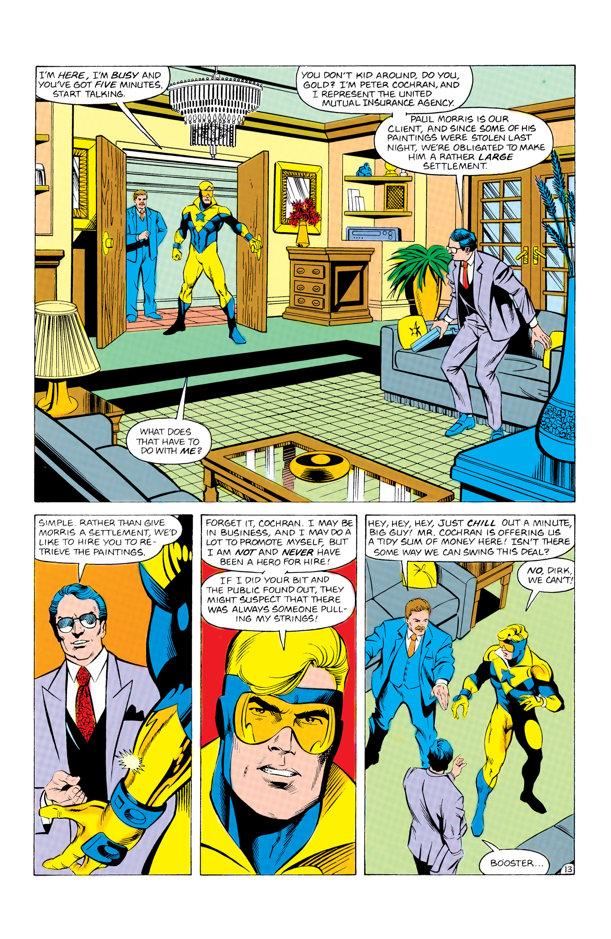 Read online Booster Gold (1986) comic -  Issue #19 - 14