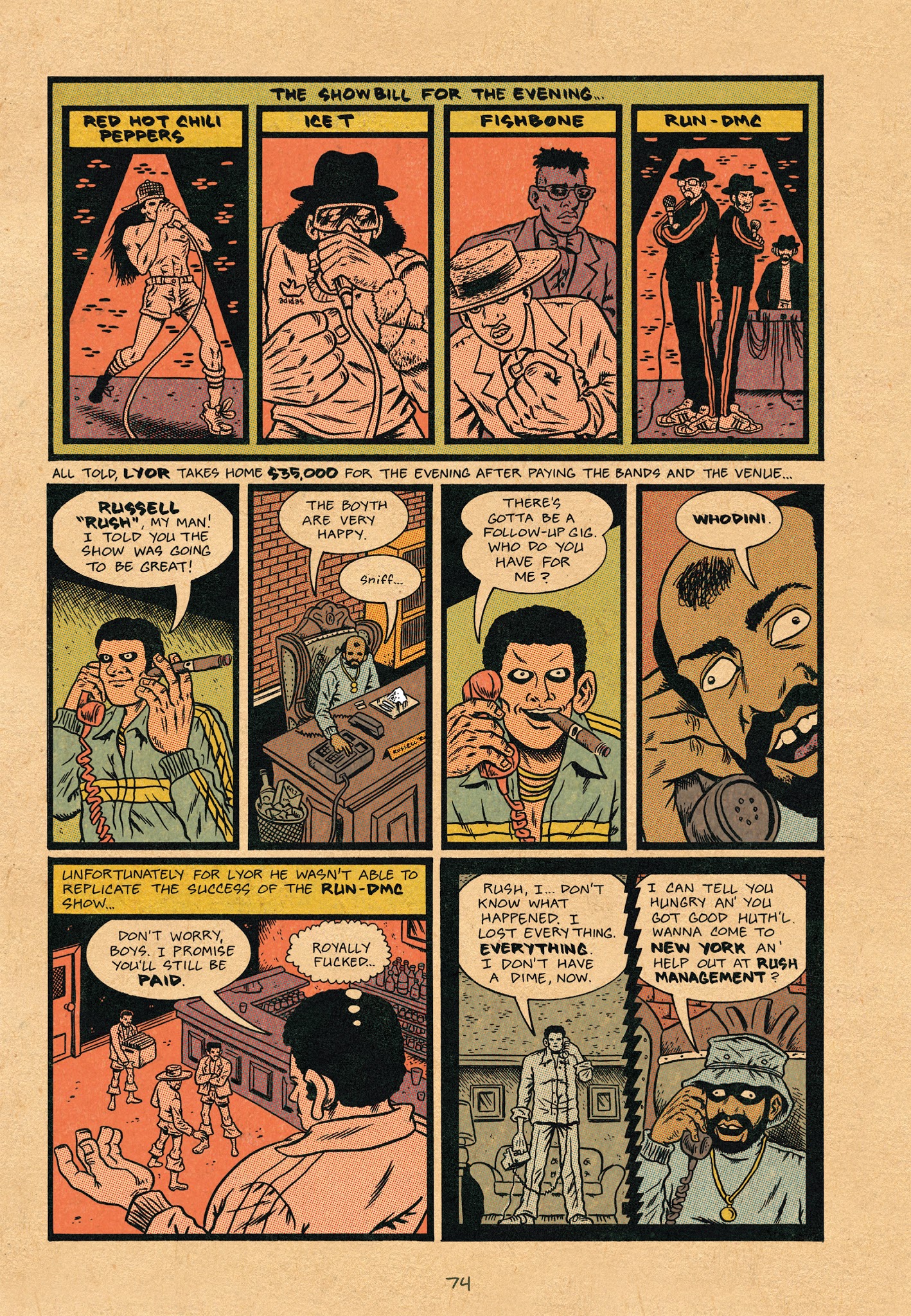 Read online Hip Hop Family Tree (2013) comic -  Issue # TPB 3 - 76