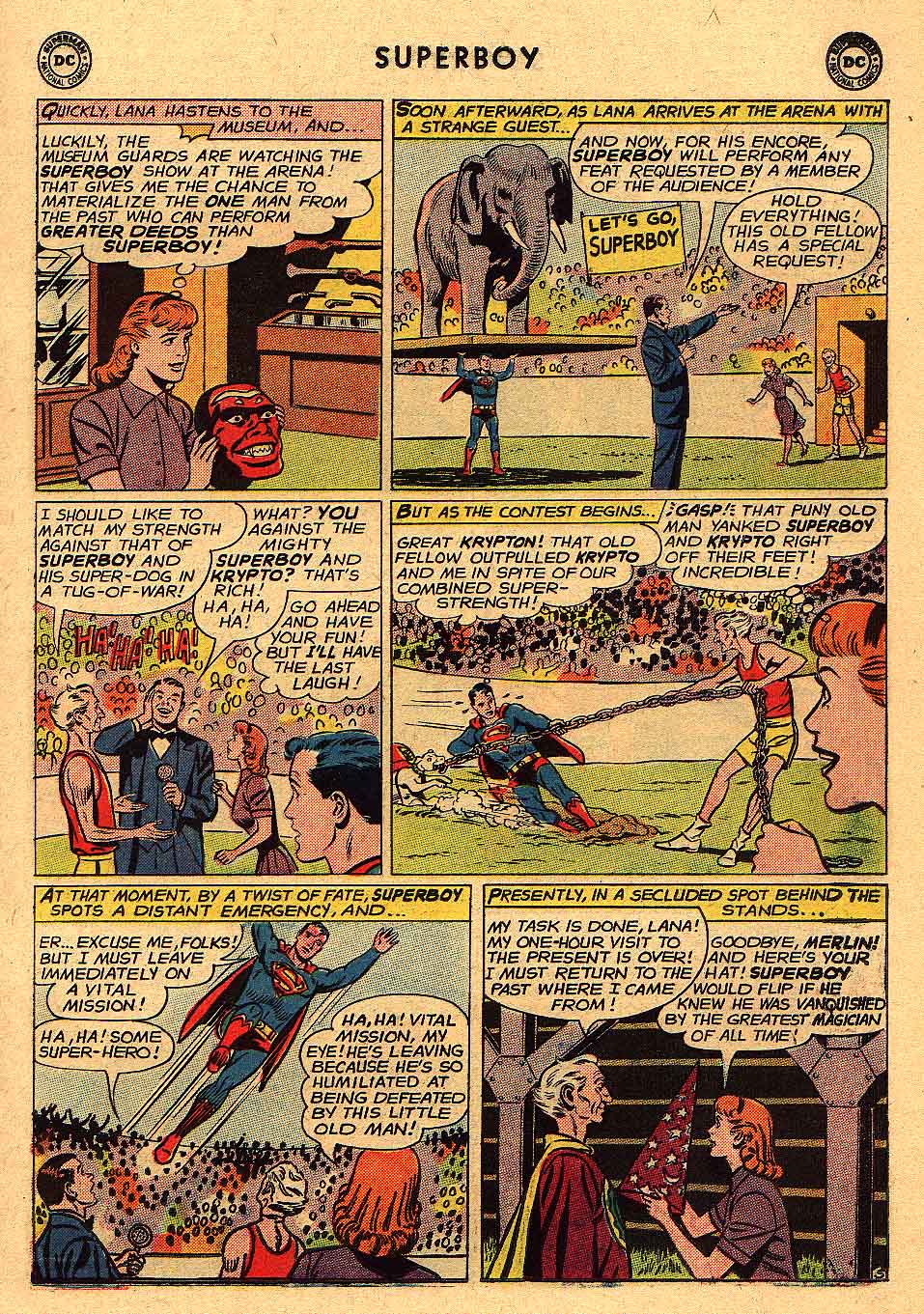 Read online Superboy (1949) comic -  Issue #110 - 6