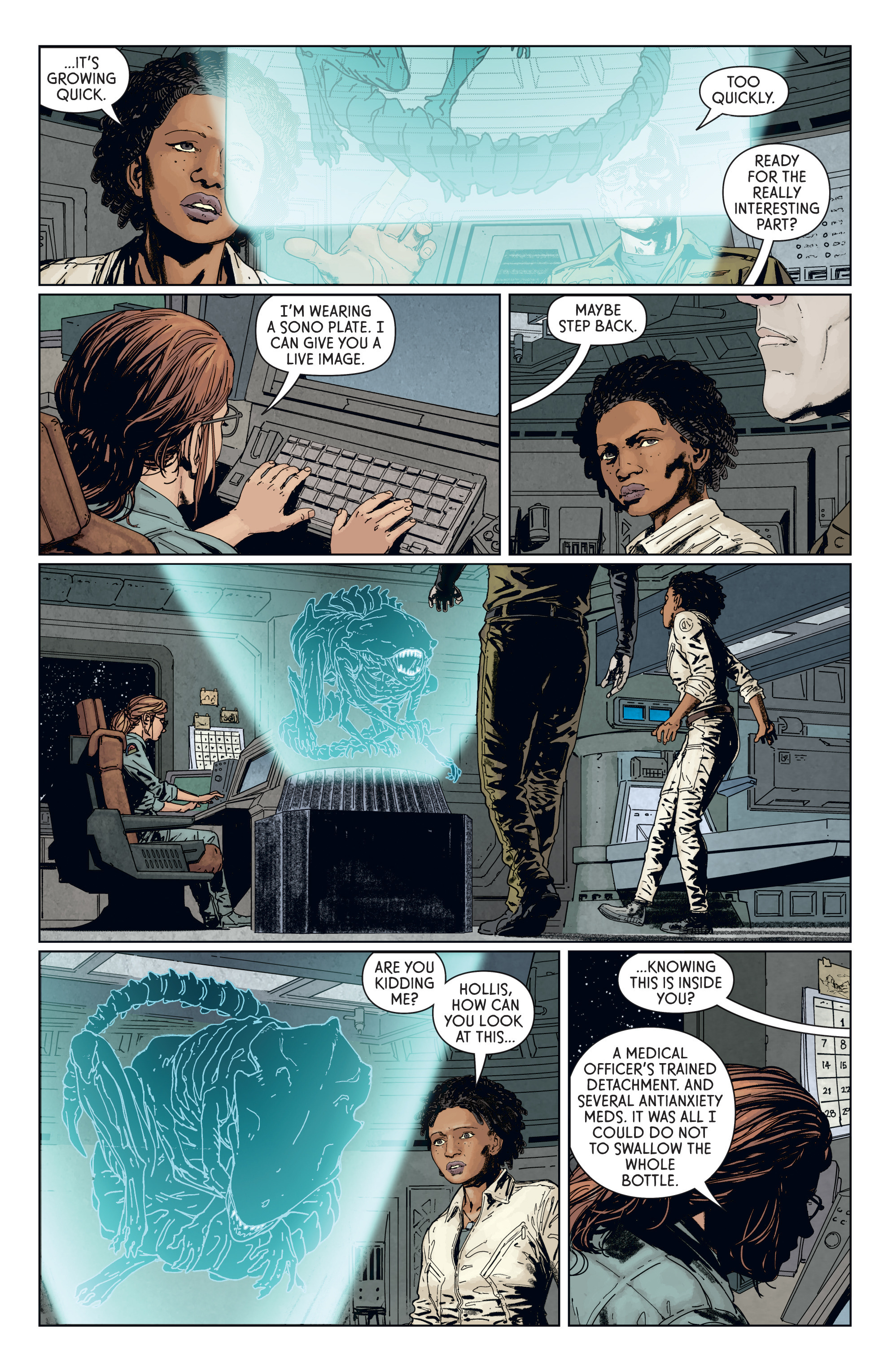 Read online Aliens: Defiance comic -  Issue #7 - 5