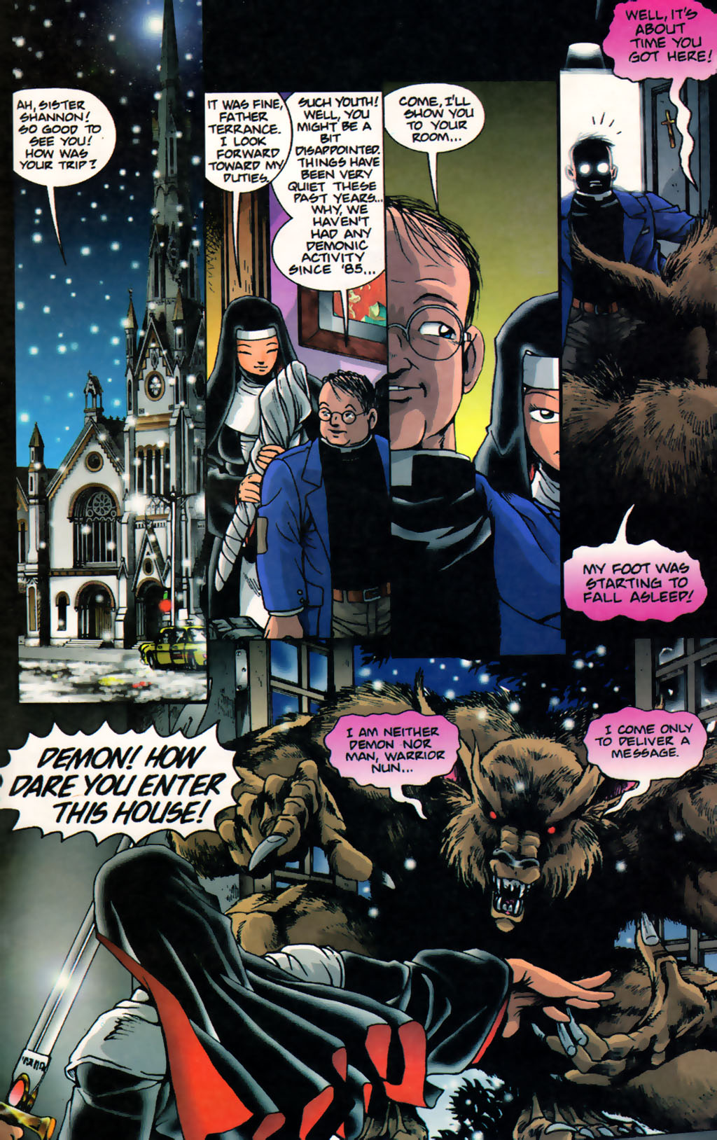 Read online Warrior Nun Areala (1994) comic -  Issue #1 - 22