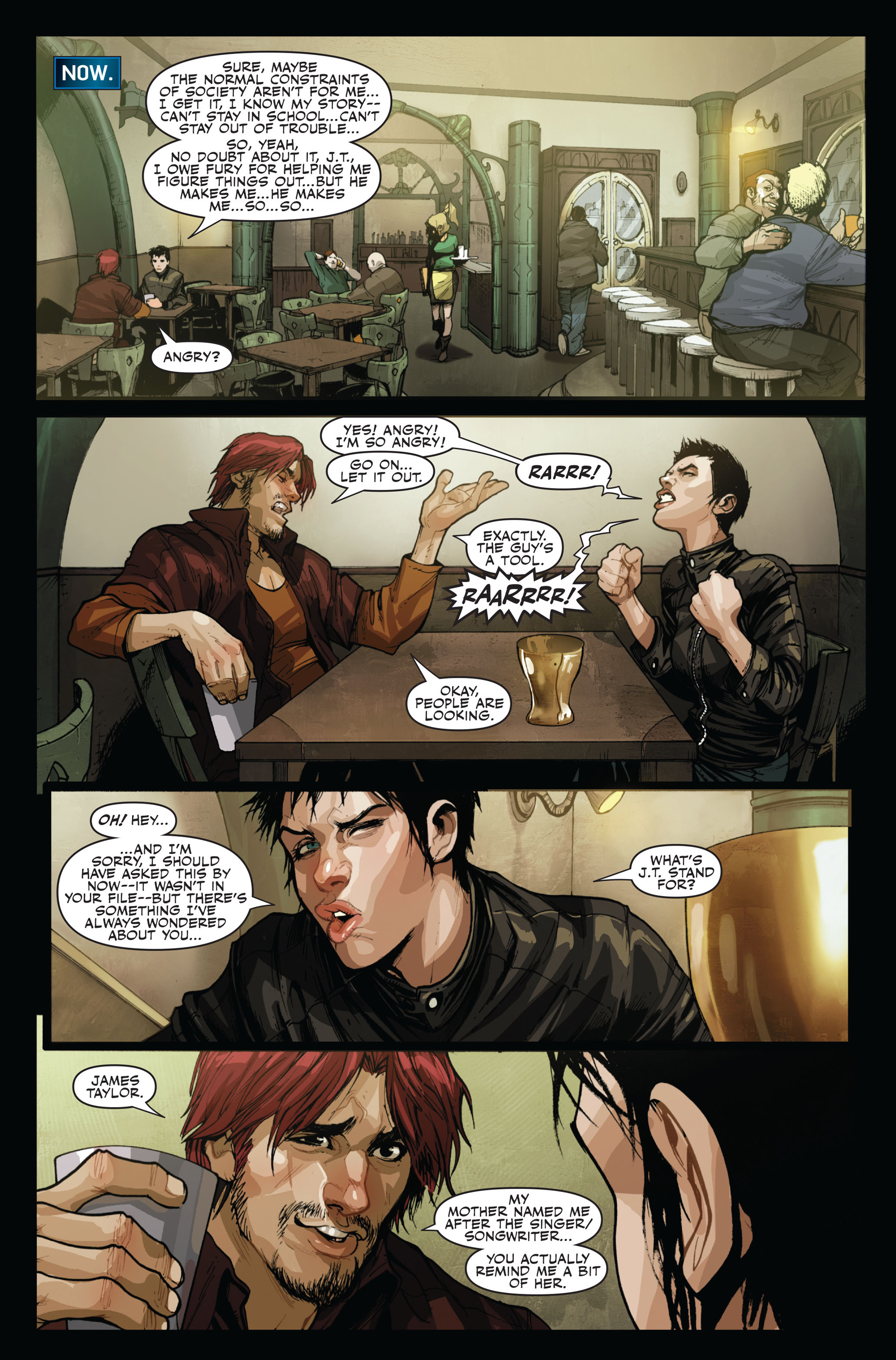 Read online Secret Warriors comic -  Issue #14 - 15