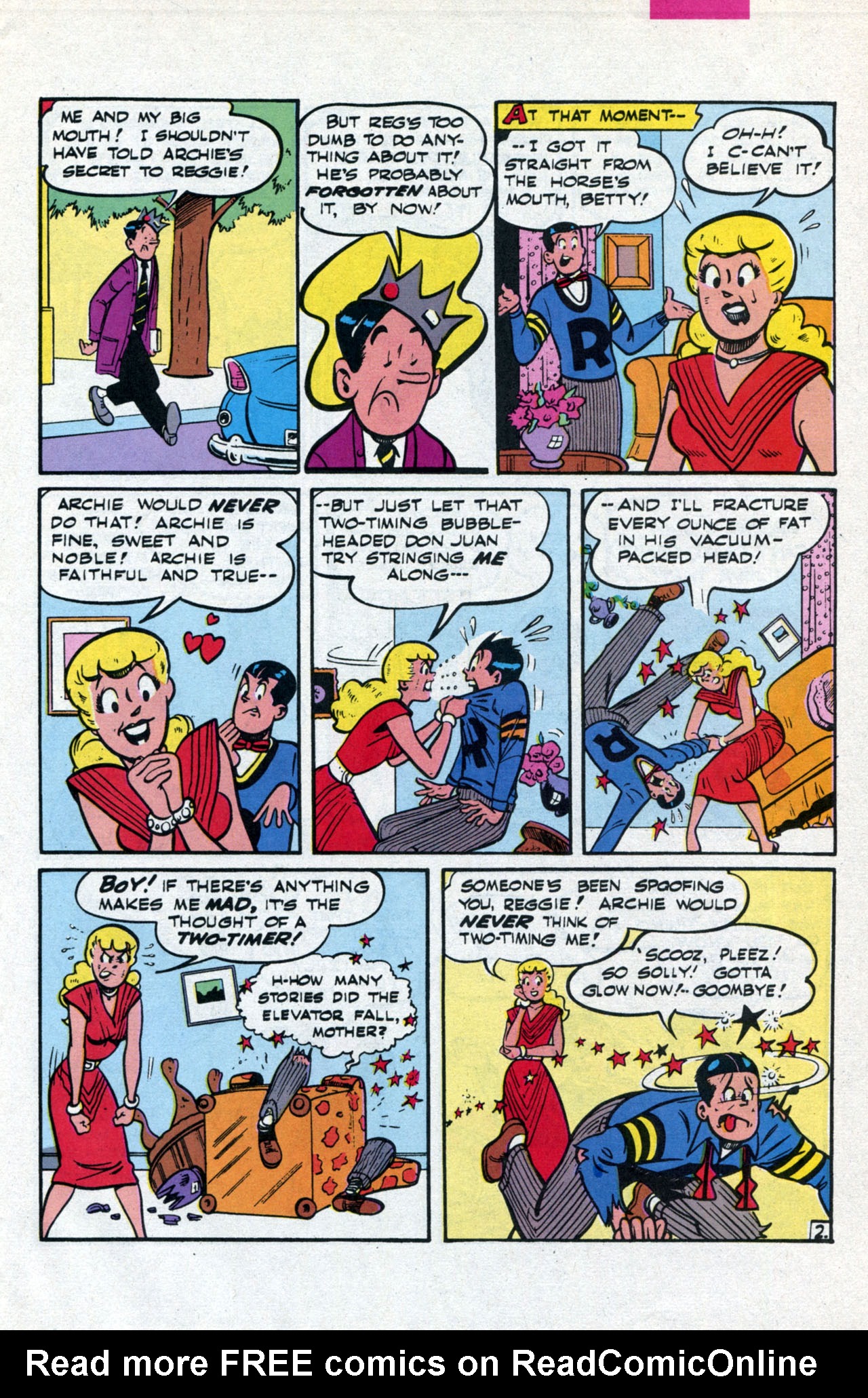 Read online Reggie's Revenge comic -  Issue #2 - 35