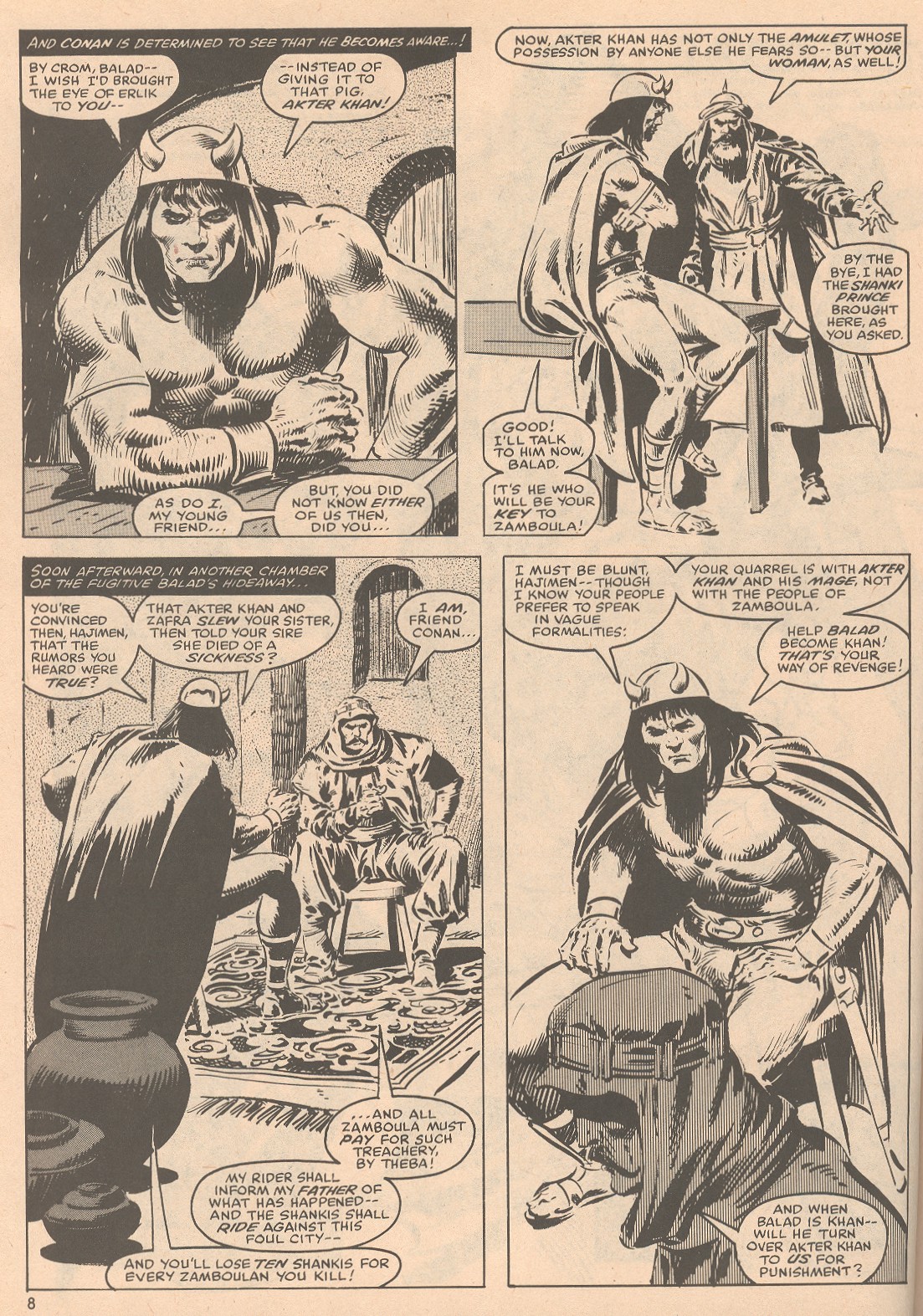 Read online The Savage Sword Of Conan comic -  Issue #58 - 9