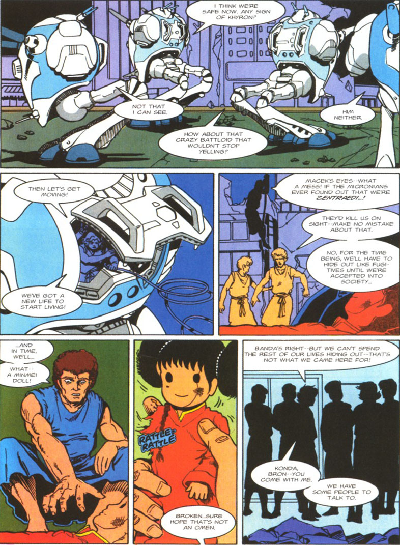 Read online Robotech The Macross Saga comic -  Issue # TPB 4 - 128