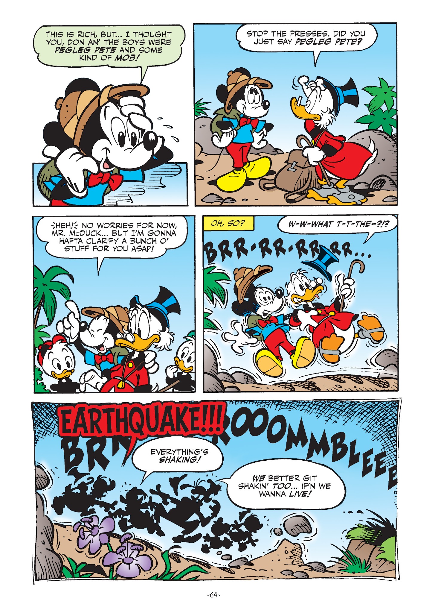 Read online Mickey and Donald: The Search For the Zodiac Stone comic -  Issue # TPB - 63