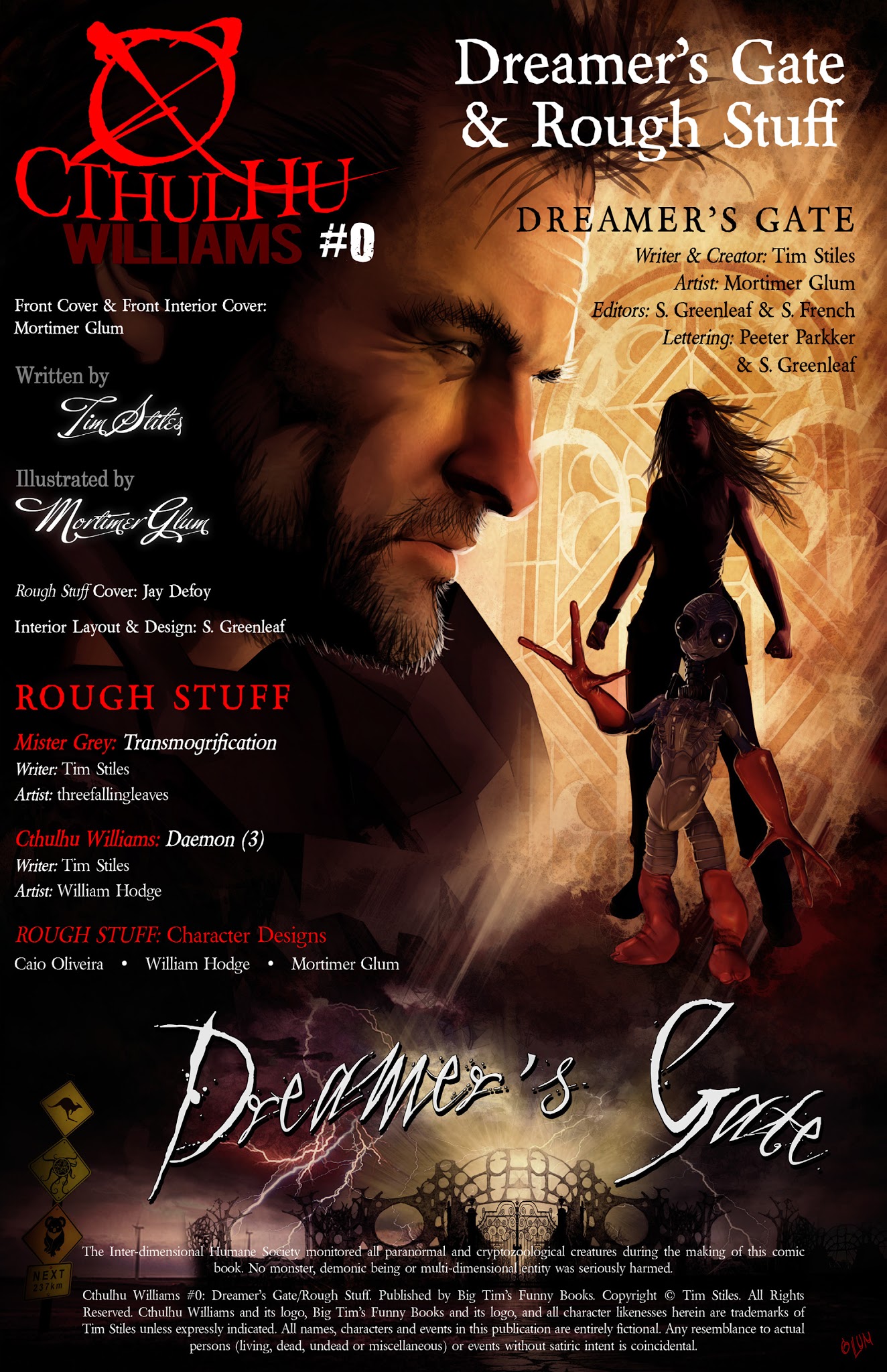 Read online Cthulhu Williams comic -  Issue # Full - 2