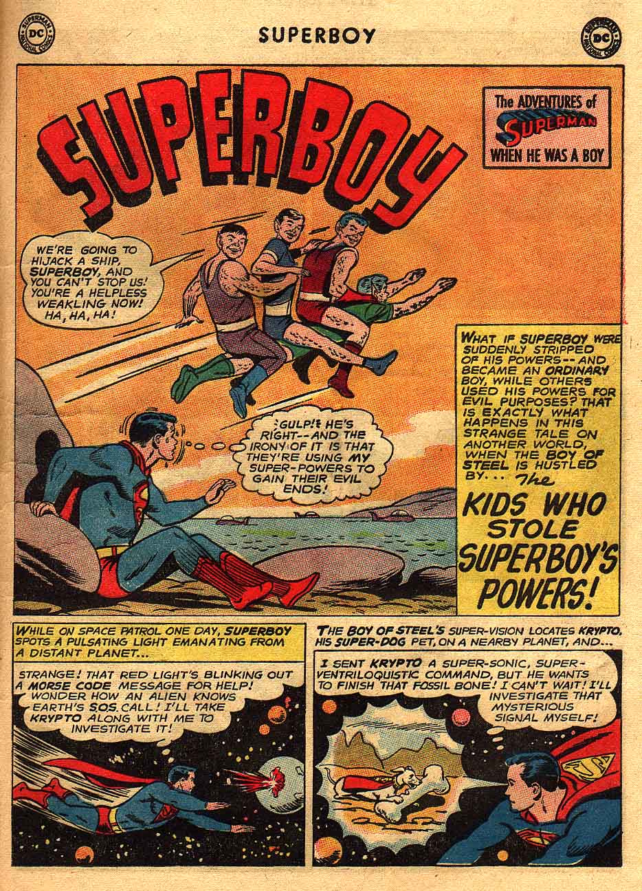 Read online Superboy (1949) comic -  Issue #112 - 10