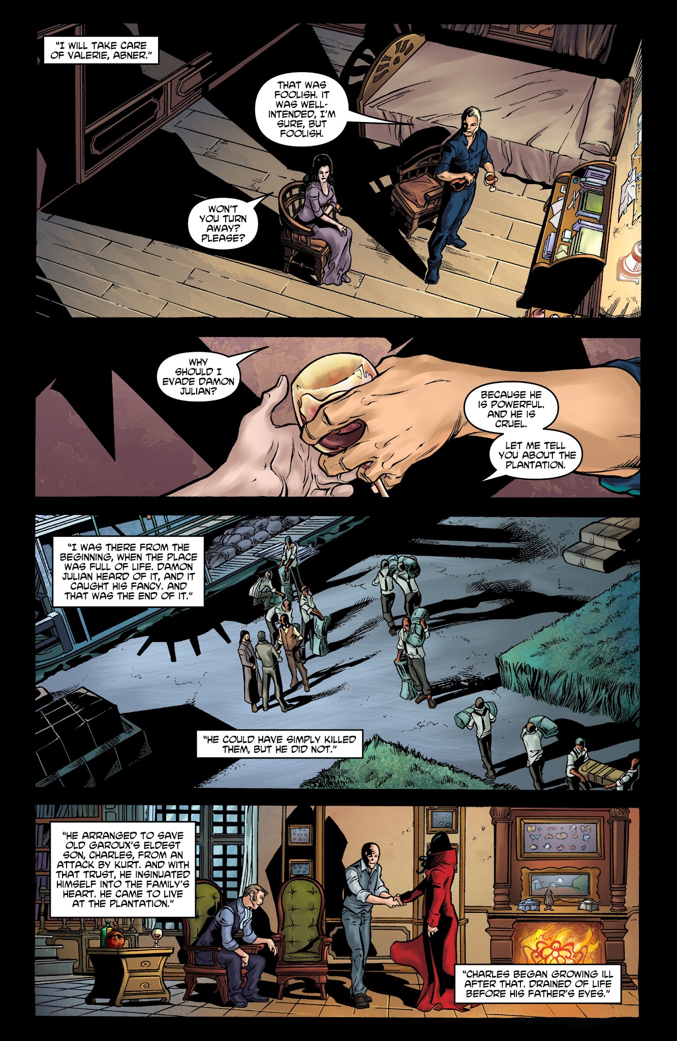 Read online George R.R. Martin's Fevre Dream comic -  Issue #4 - 8