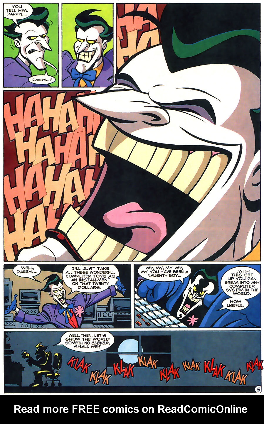 Read online The Batman and Robin Adventures comic -  Issue #5 - 6