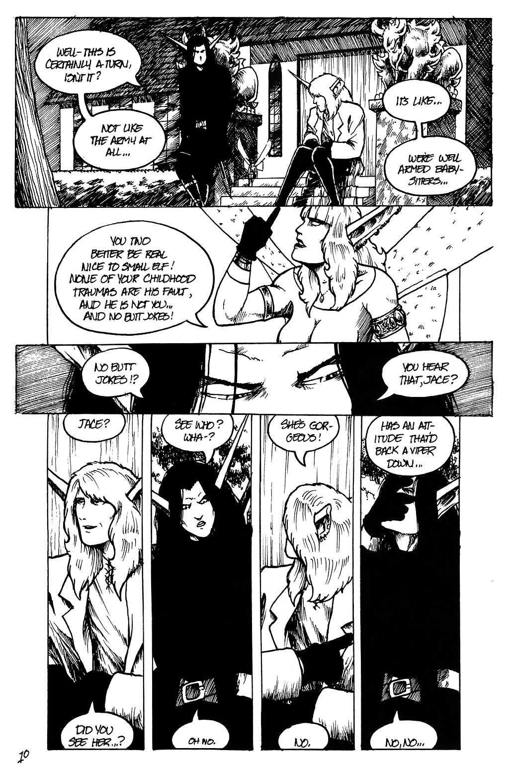 Read online Poison Elves (1995) comic -  Issue #60 - 12