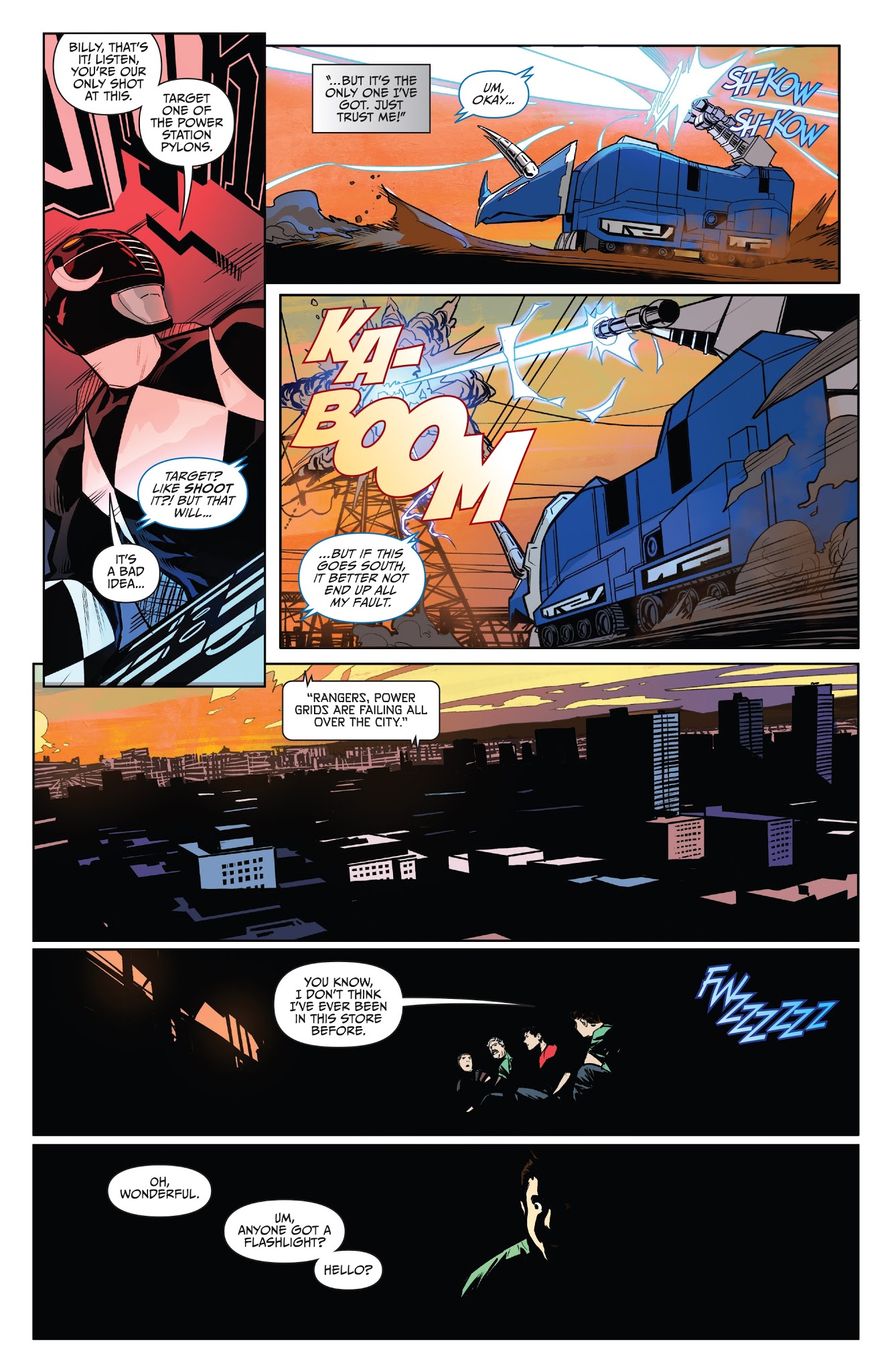Read online Saban's Go Go Power Rangers comic -  Issue #4 - 15