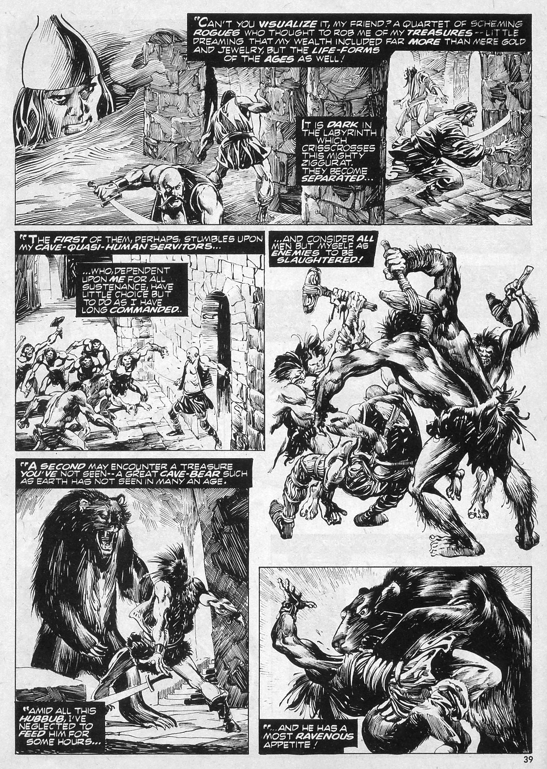 Read online The Savage Sword Of Conan comic -  Issue #7 - 39