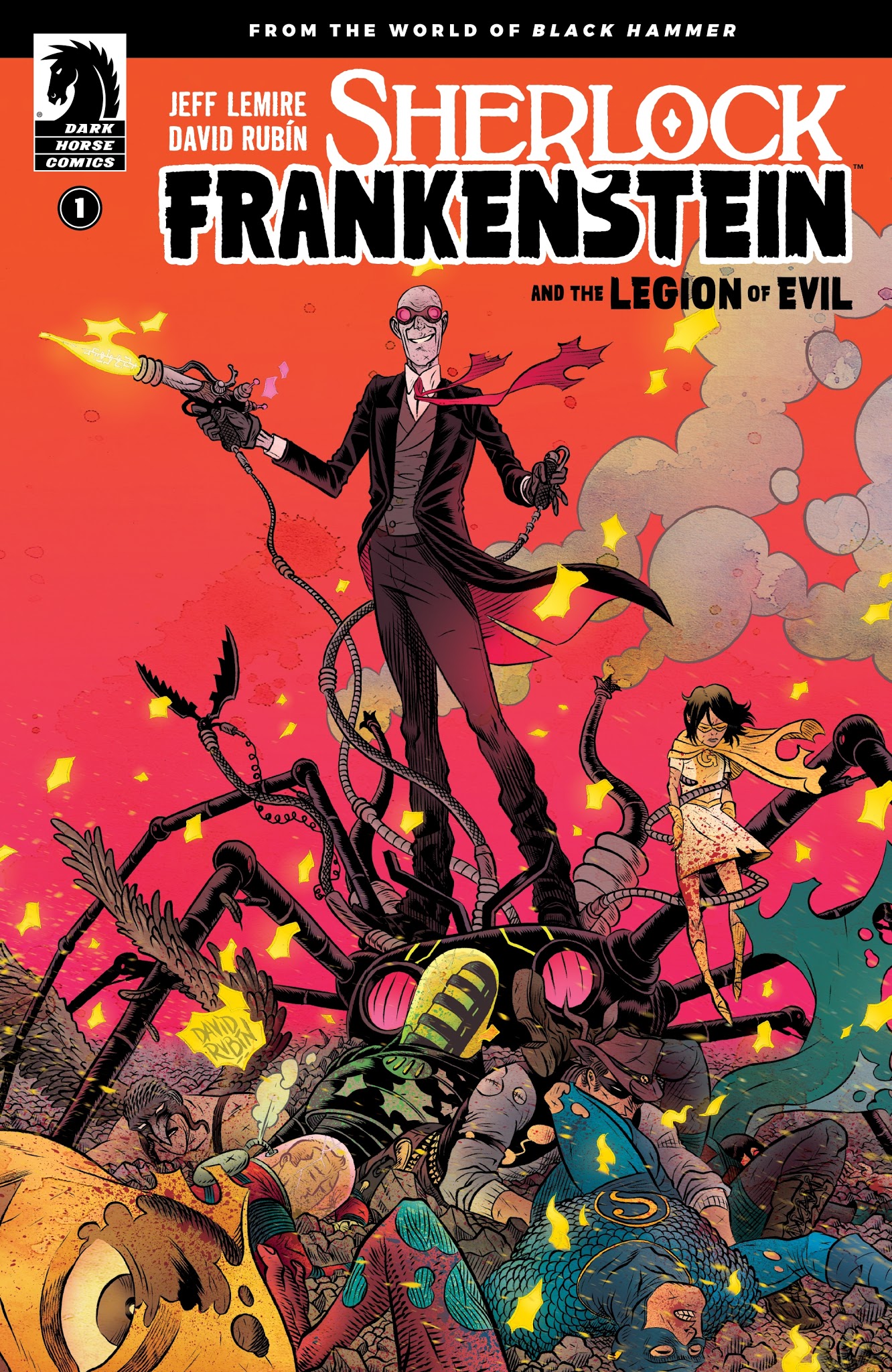 Read online Sherlock Frankenstein and the Legion of Evil comic -  Issue #1 - 1