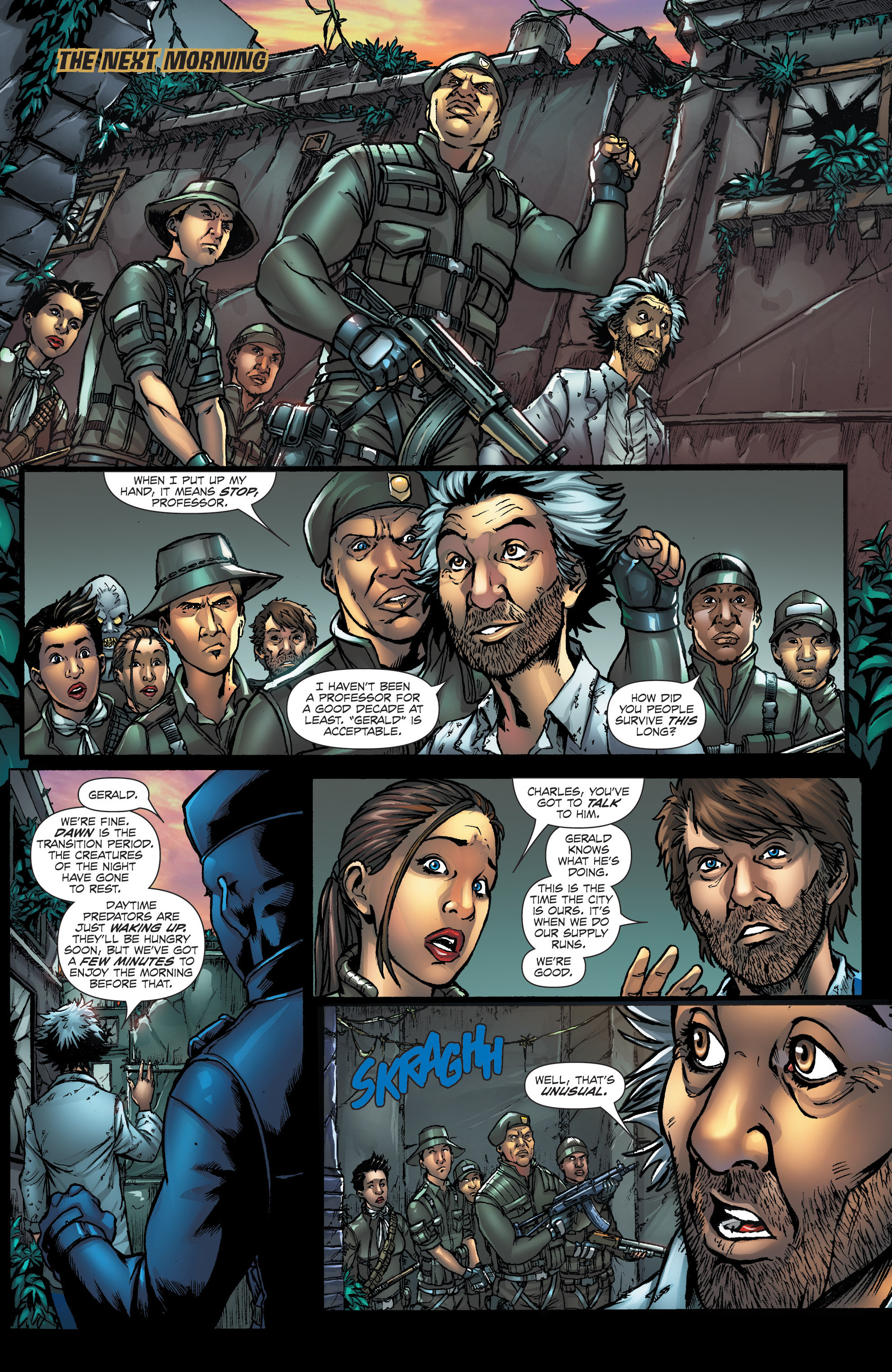 Read online Escape from Monster Island comic -  Issue #3 - 15