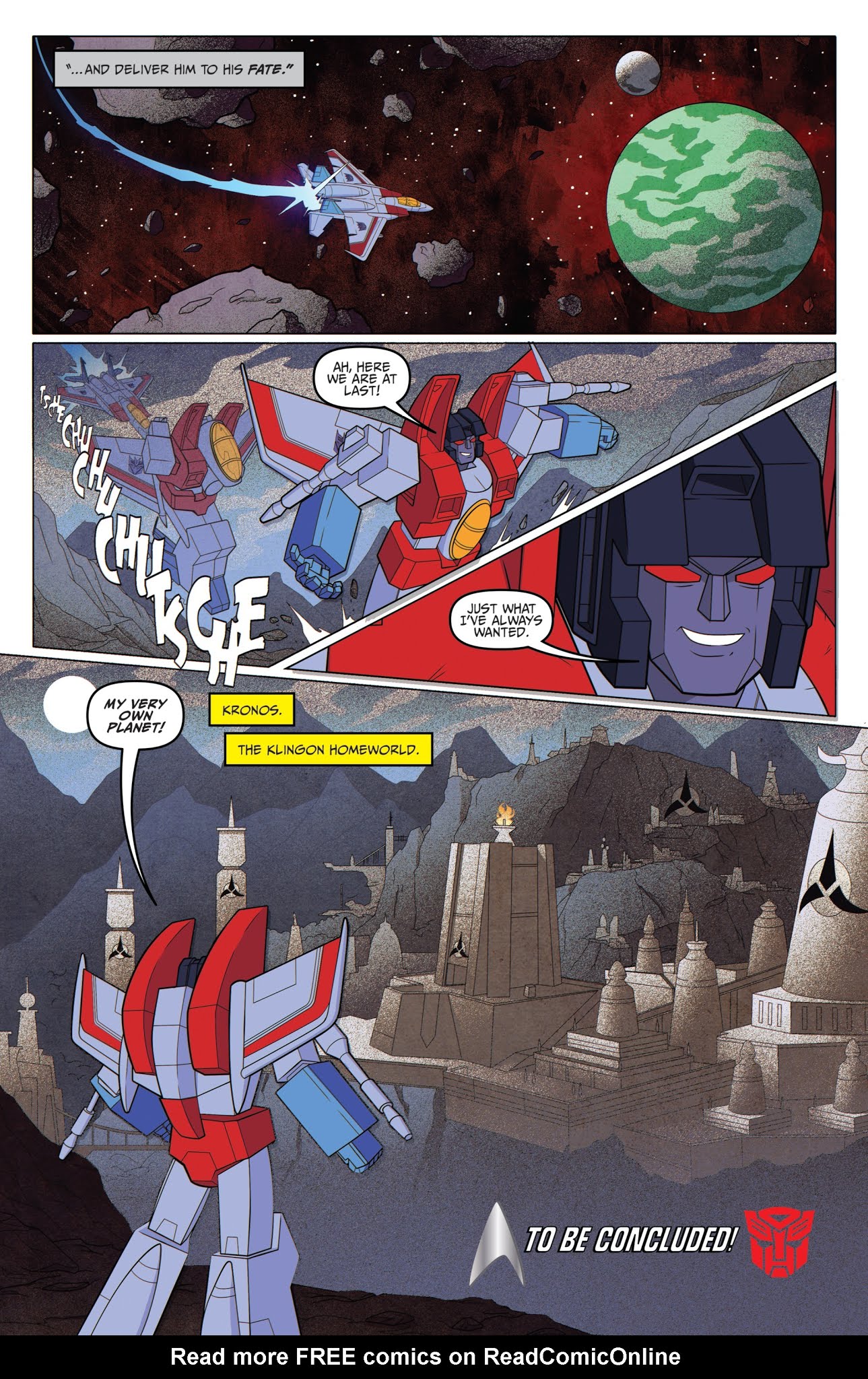 Read online Star Trek vs. Transformers comic -  Issue #4 - 22