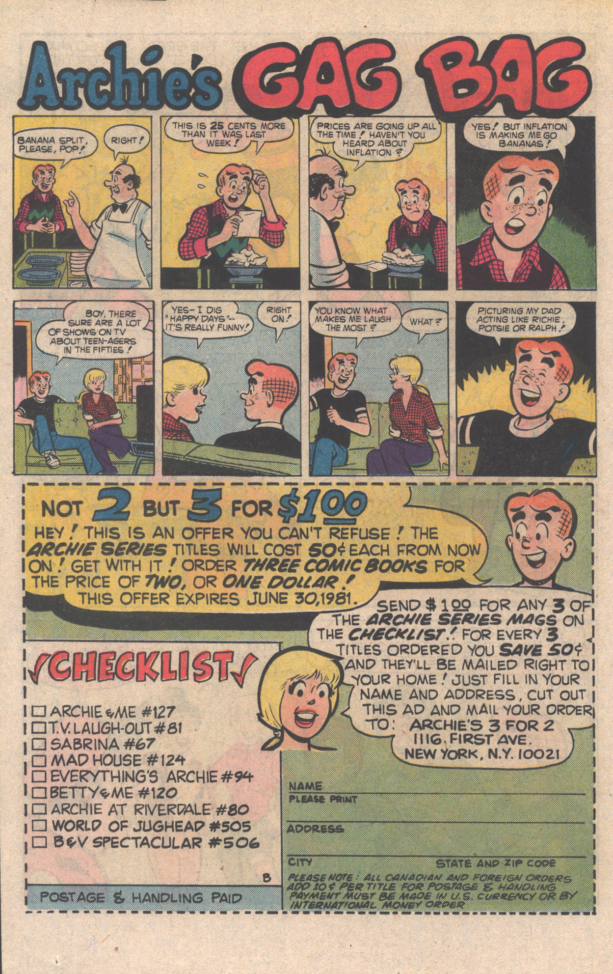 Read online Archie at Riverdale High (1972) comic -  Issue #80 - 18