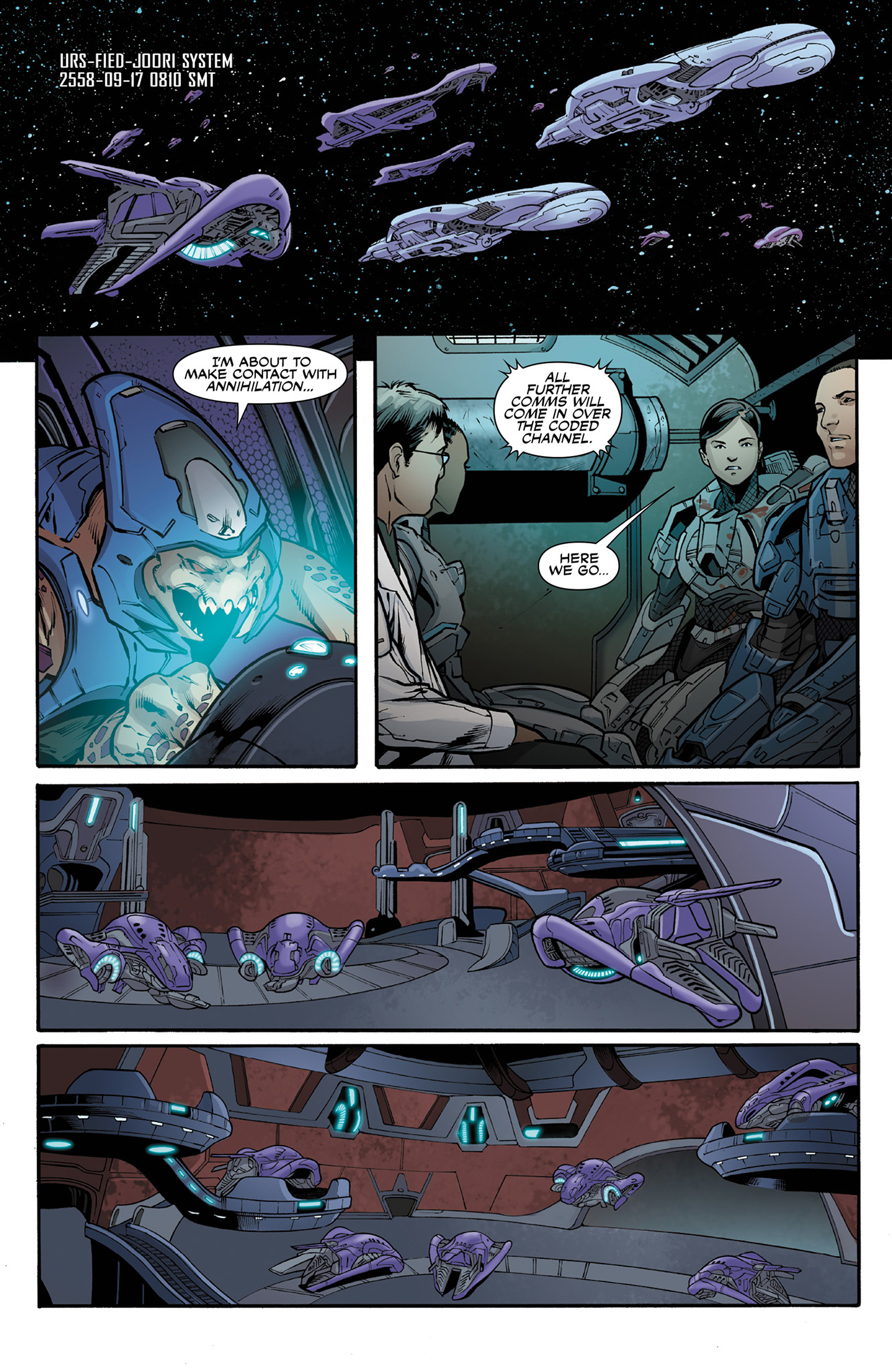 Read online Halo: Escalation comic -  Issue #19 - 18