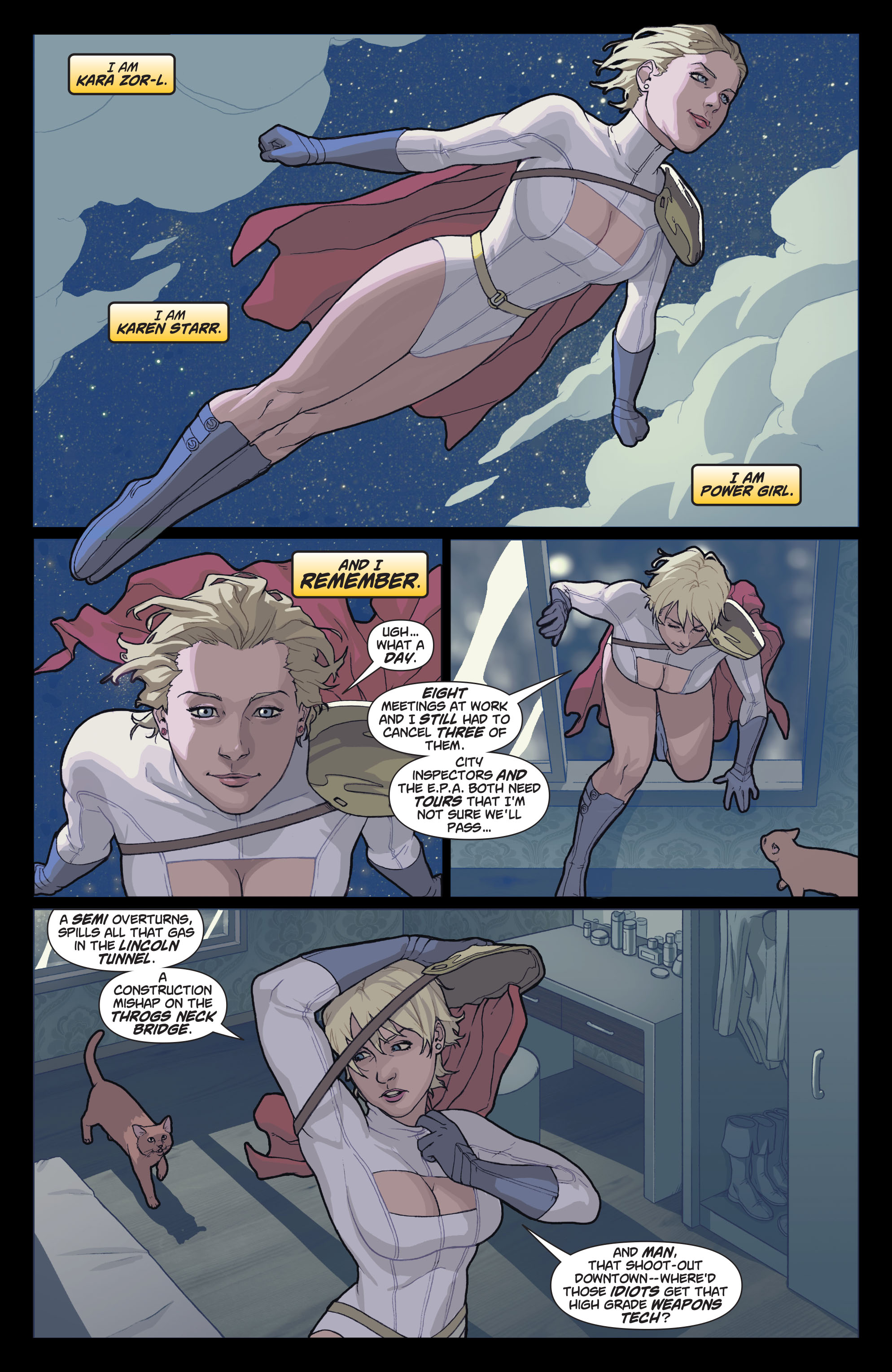 Read online Power Girl (2009) comic -  Issue #13 - 21