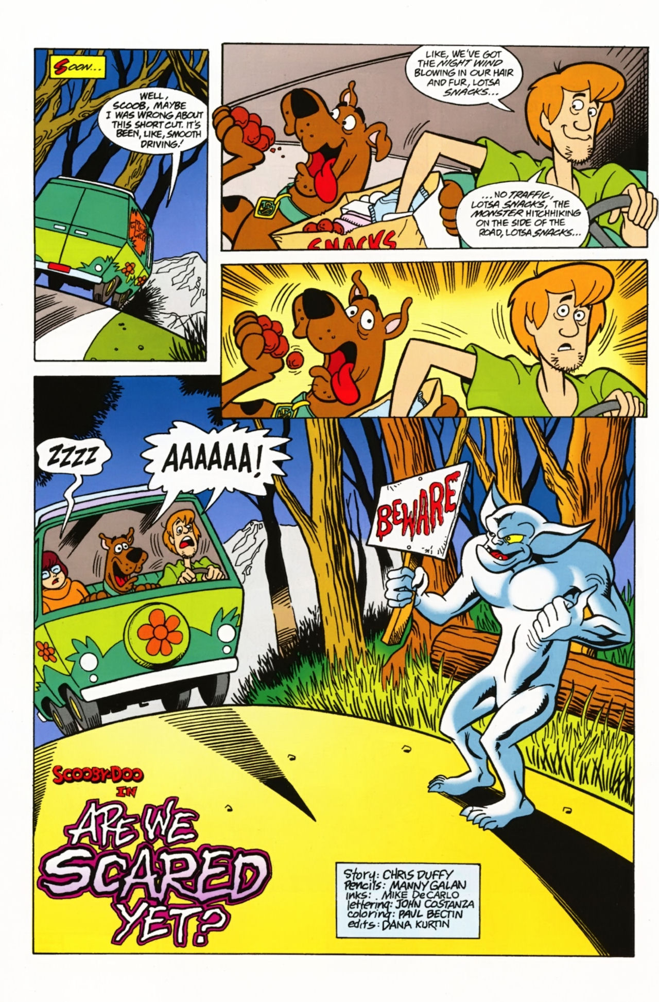 Read online Scooby-Doo: Where Are You? comic -  Issue #3 - 4