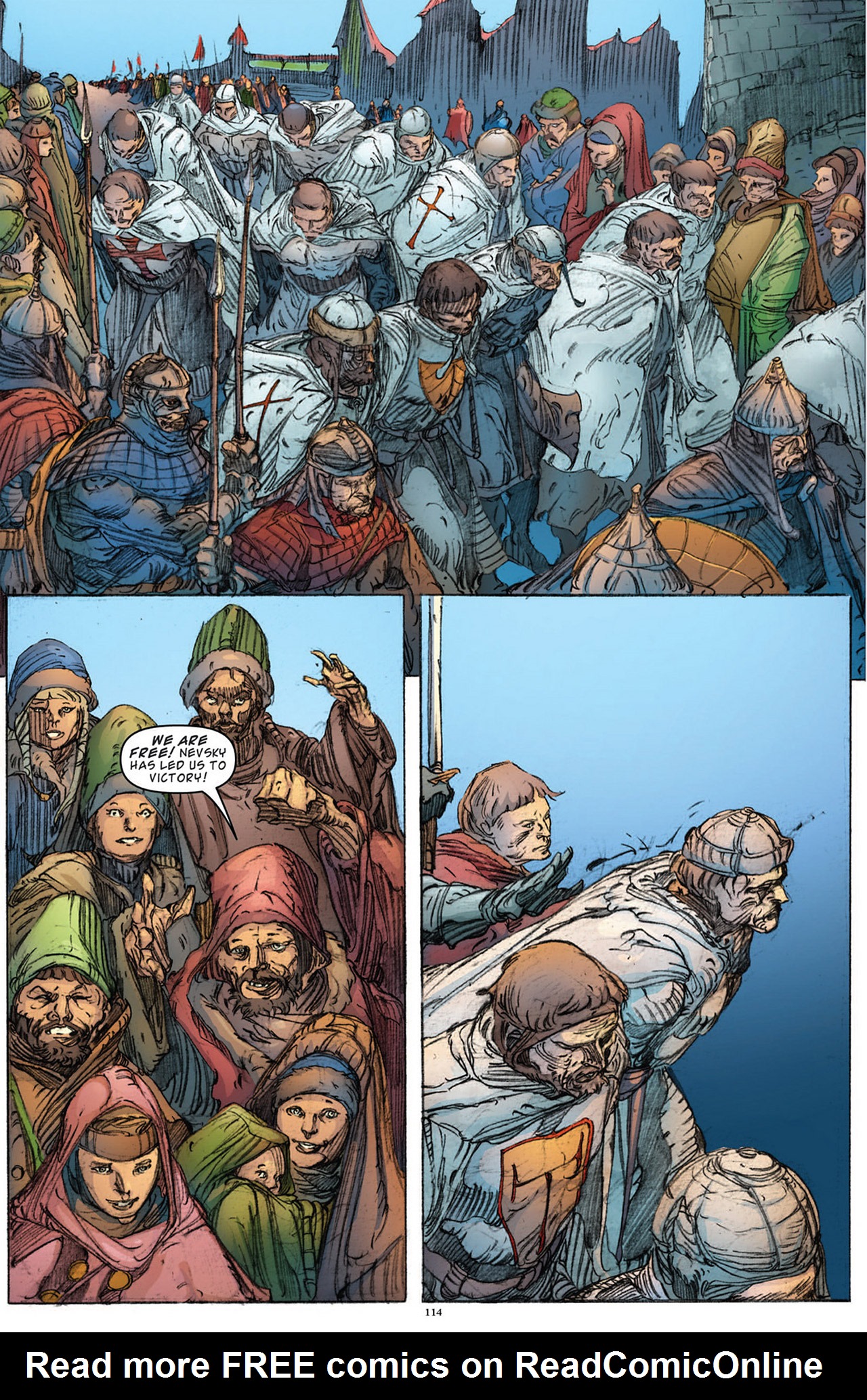 Read online Nevsky: A Hero of the People comic -  Issue # TPB - 114