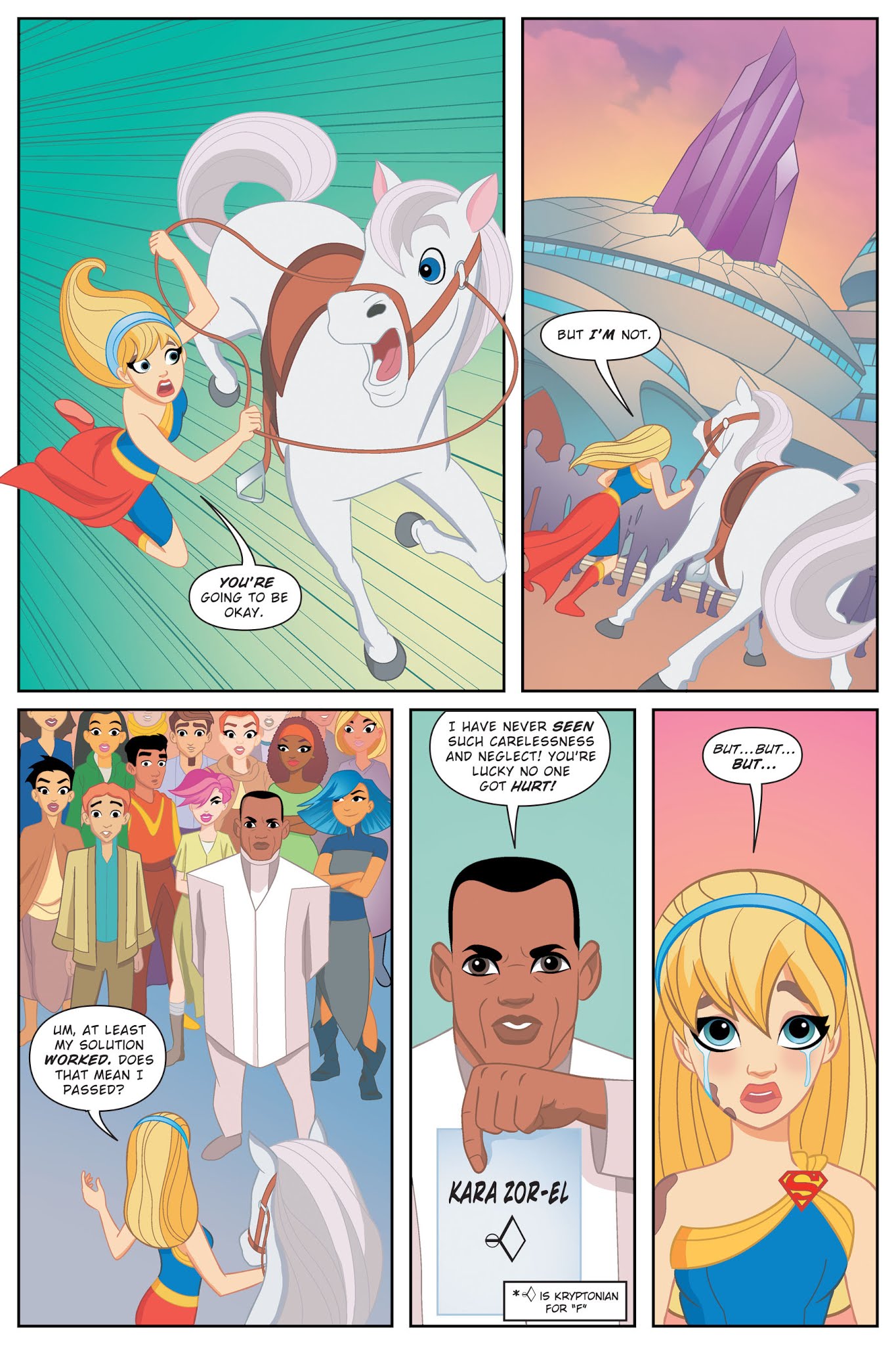 Read online DC Super Hero Girls: Finals Crisis comic -  Issue # TPB - 25